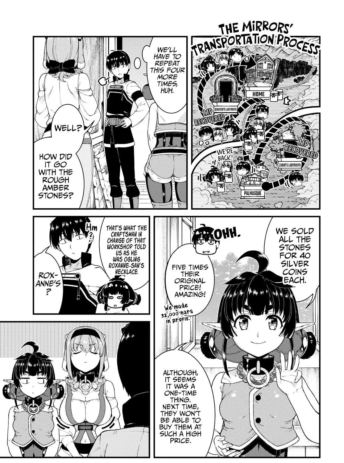 Isekai Meikyuu de Harem o Chapter 83 page 23 - 