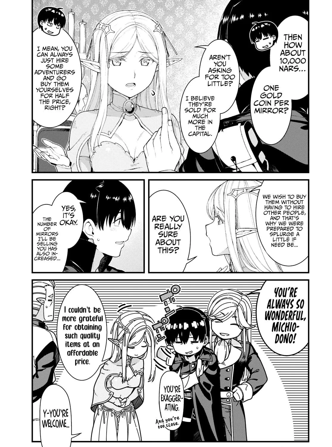 Isekai Meikyuu de Harem o Chapter 84 page 19 - 
