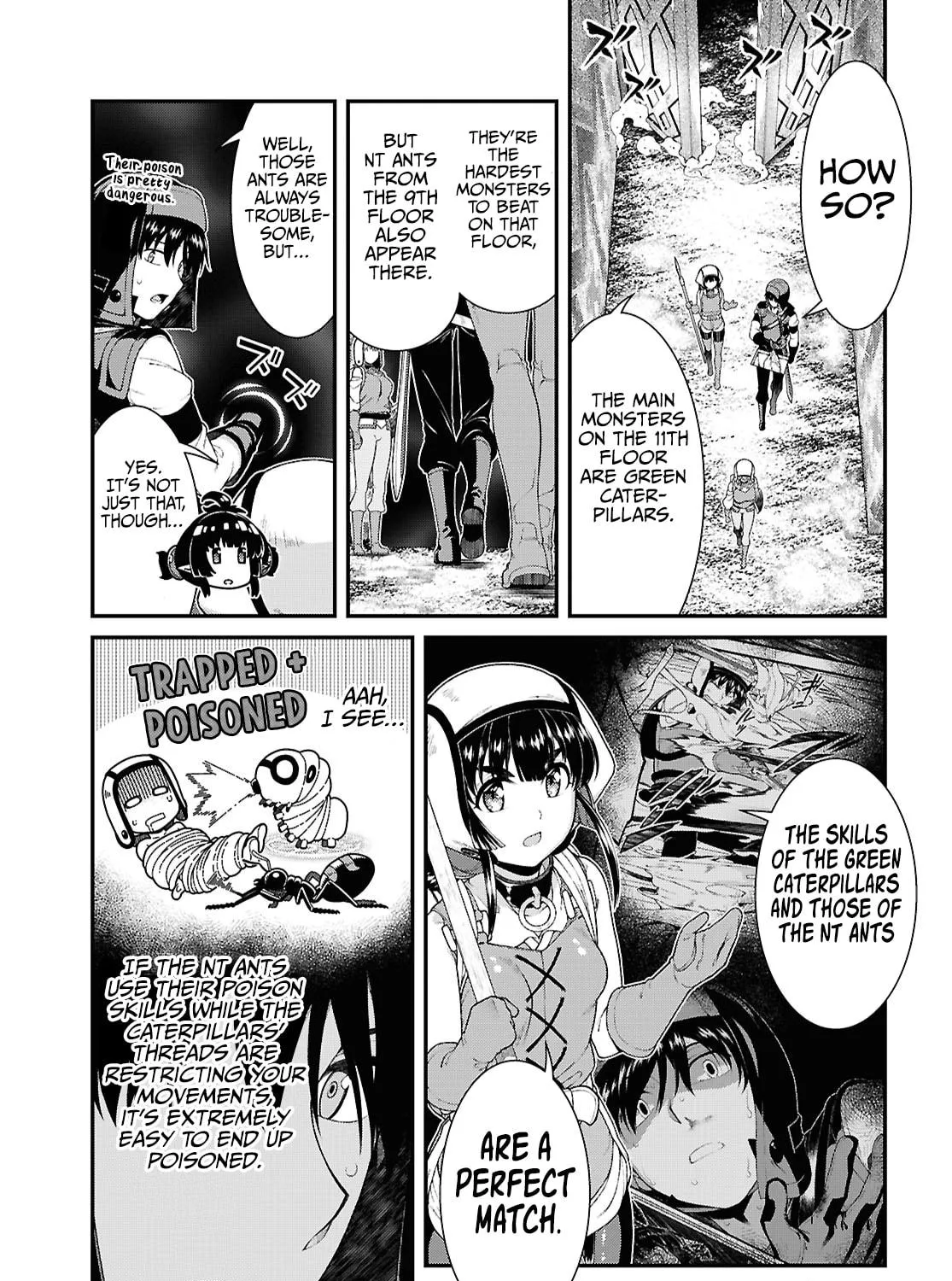 Isekai Meikyuu de Harem o Chapter 85 page 11 - 