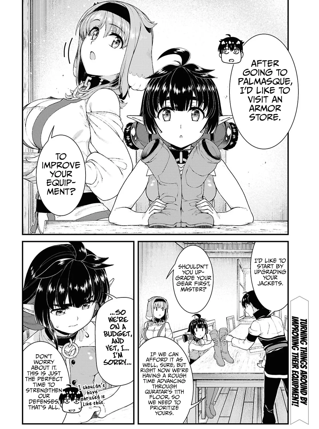 Isekai Meikyuu de Harem o Chapter 85 page 33 - 