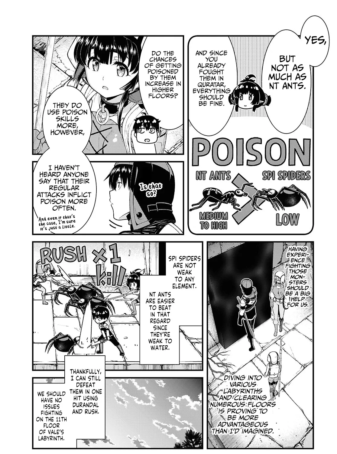 Isekai Meikyuu de Harem o Chapter 85 page 7 - 