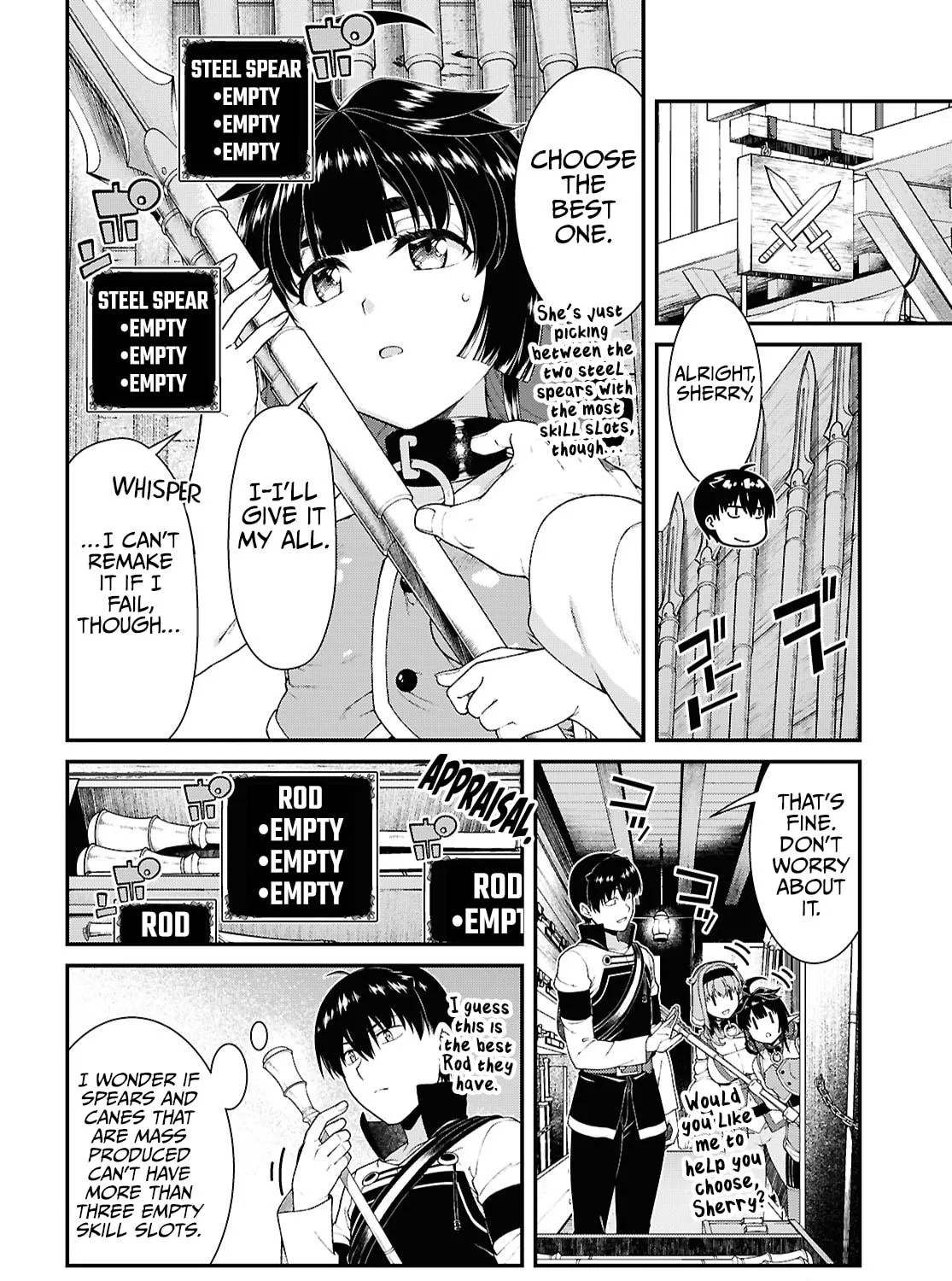 Isekai Meikyuu de Harem o Chapter 92 page 9 - 