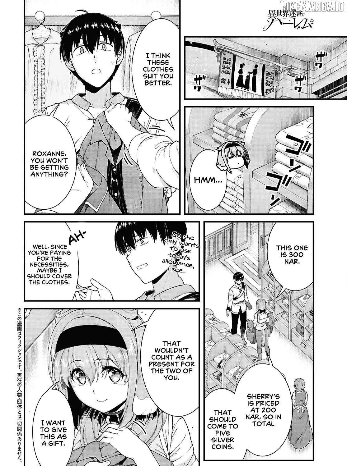 Isekai Meikyuu de Harem o Chapter 99 page 5 - 