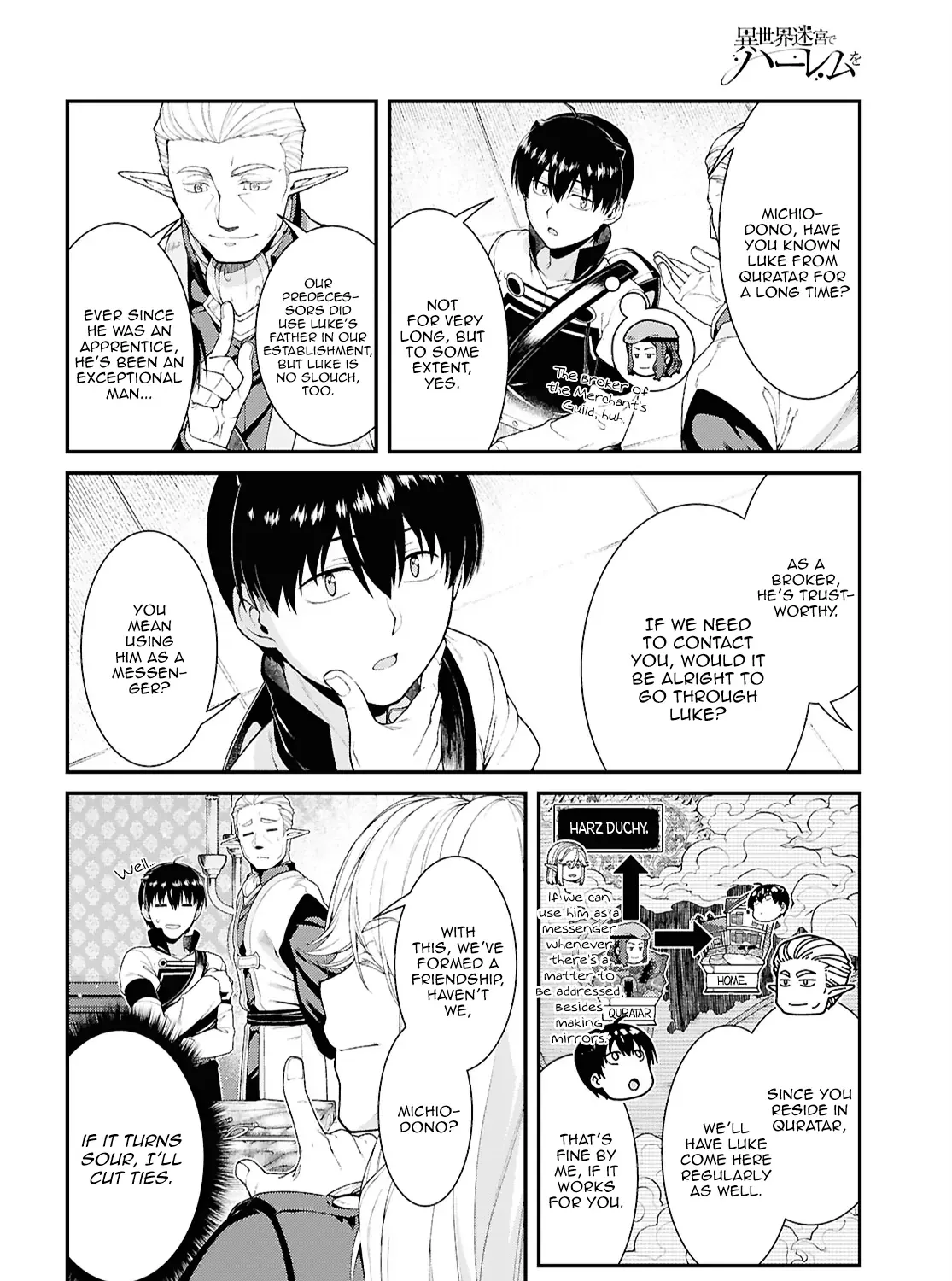 Isekai Meikyuu de Harem wo Chapter 101 page 13 - 