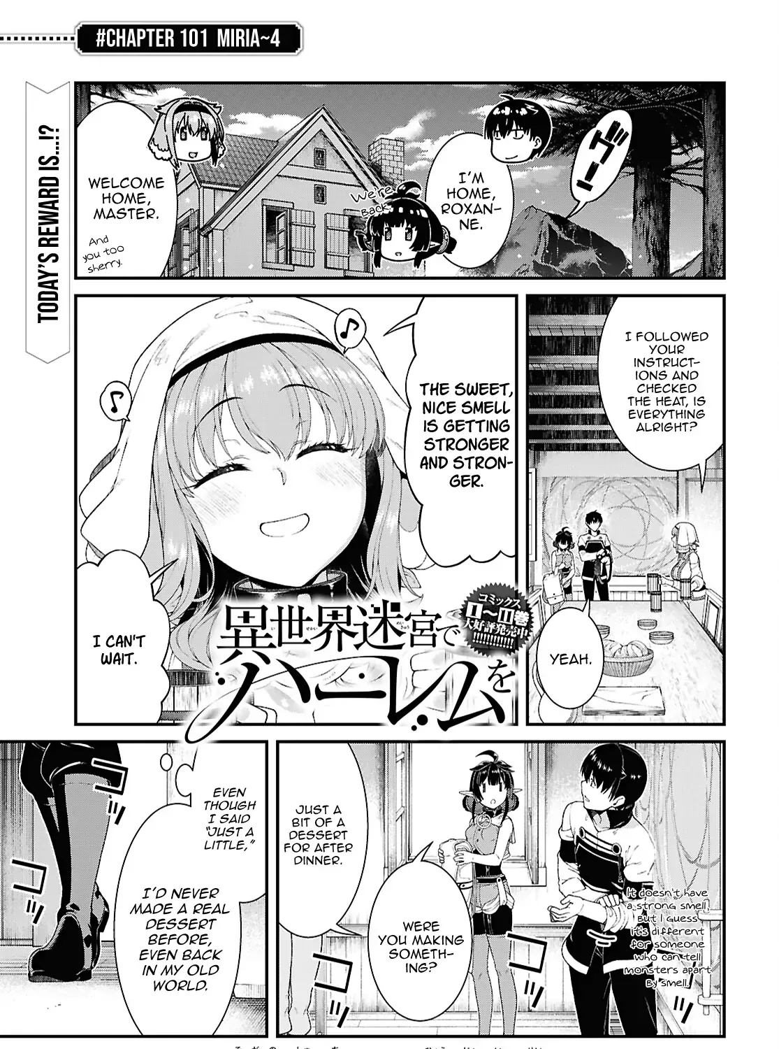 Isekai Meikyuu de Harem wo Chapter 101 page 3 - 