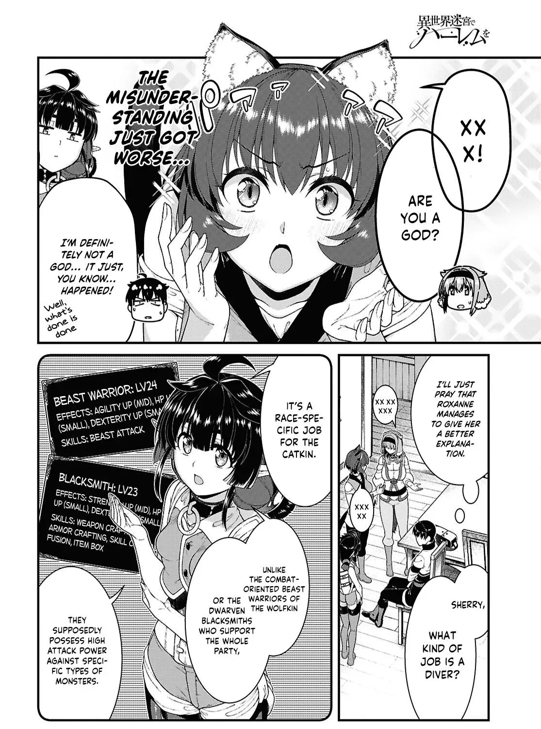 Isekai Meikyuu de Harem wo Chapter 104 page 17 - 