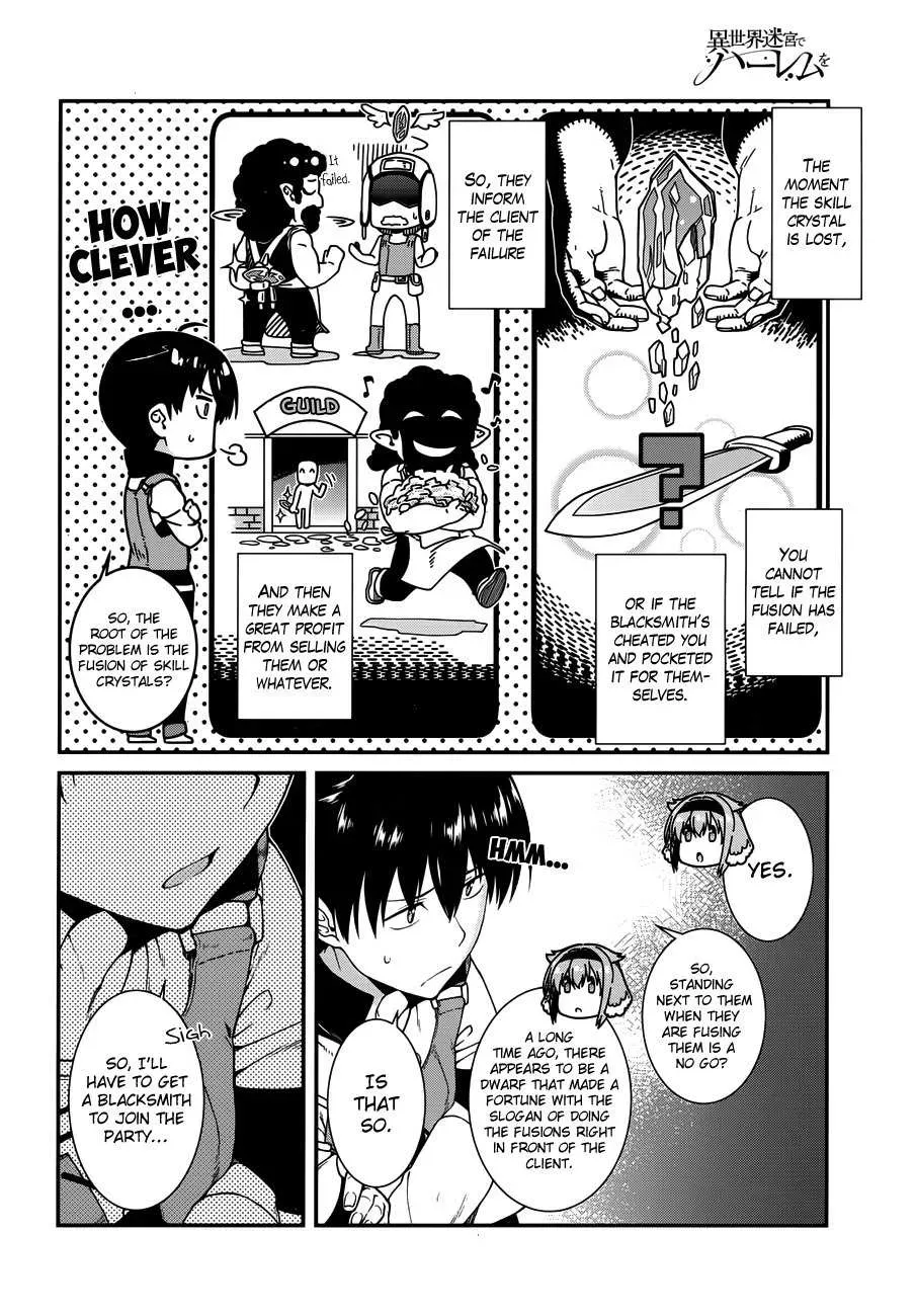 Isekai Meikyuu de Harem wo Chapter 13 page 14 - 