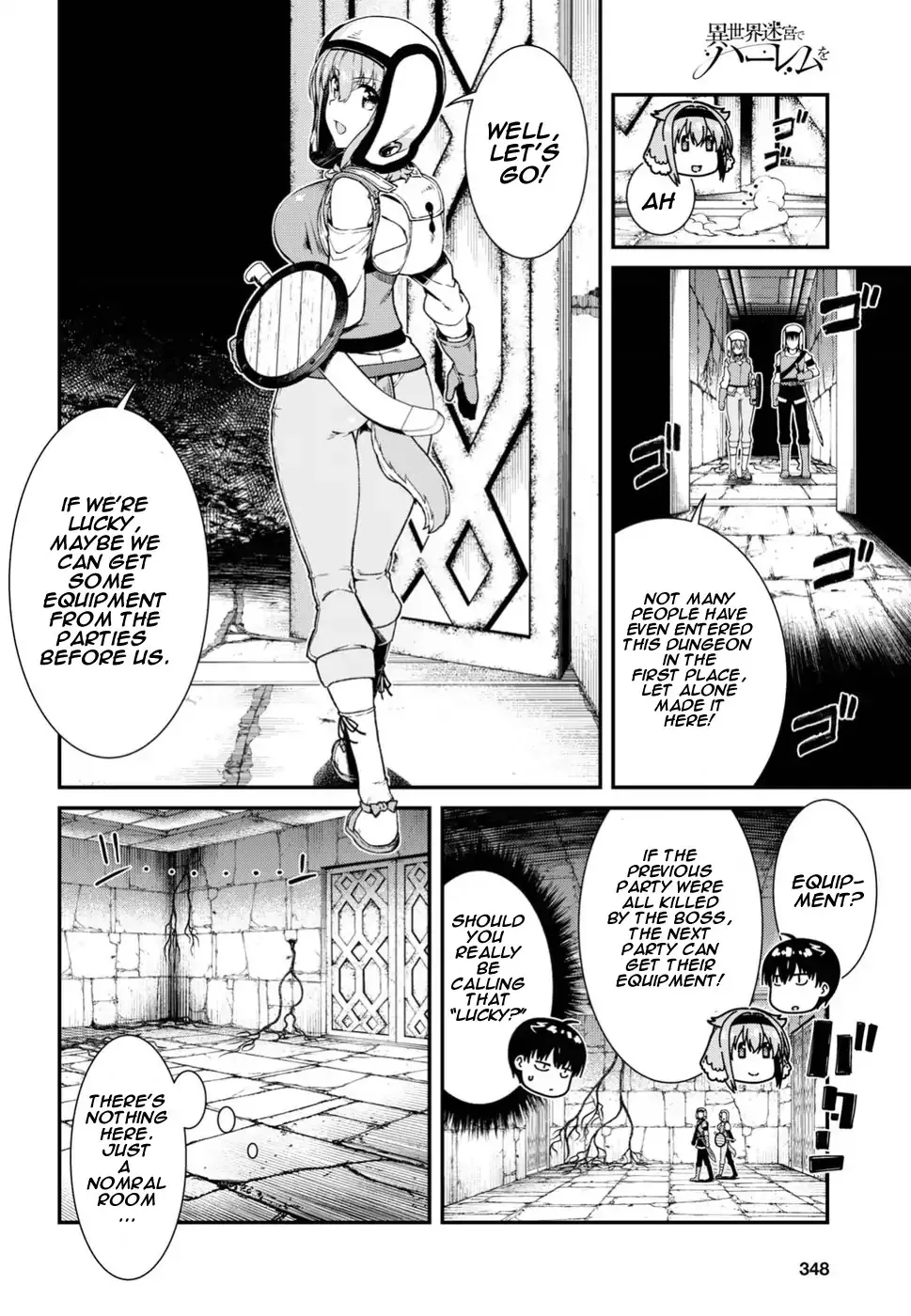 Isekai Meikyuu de Harem wo Chapter 17 page 3 - 