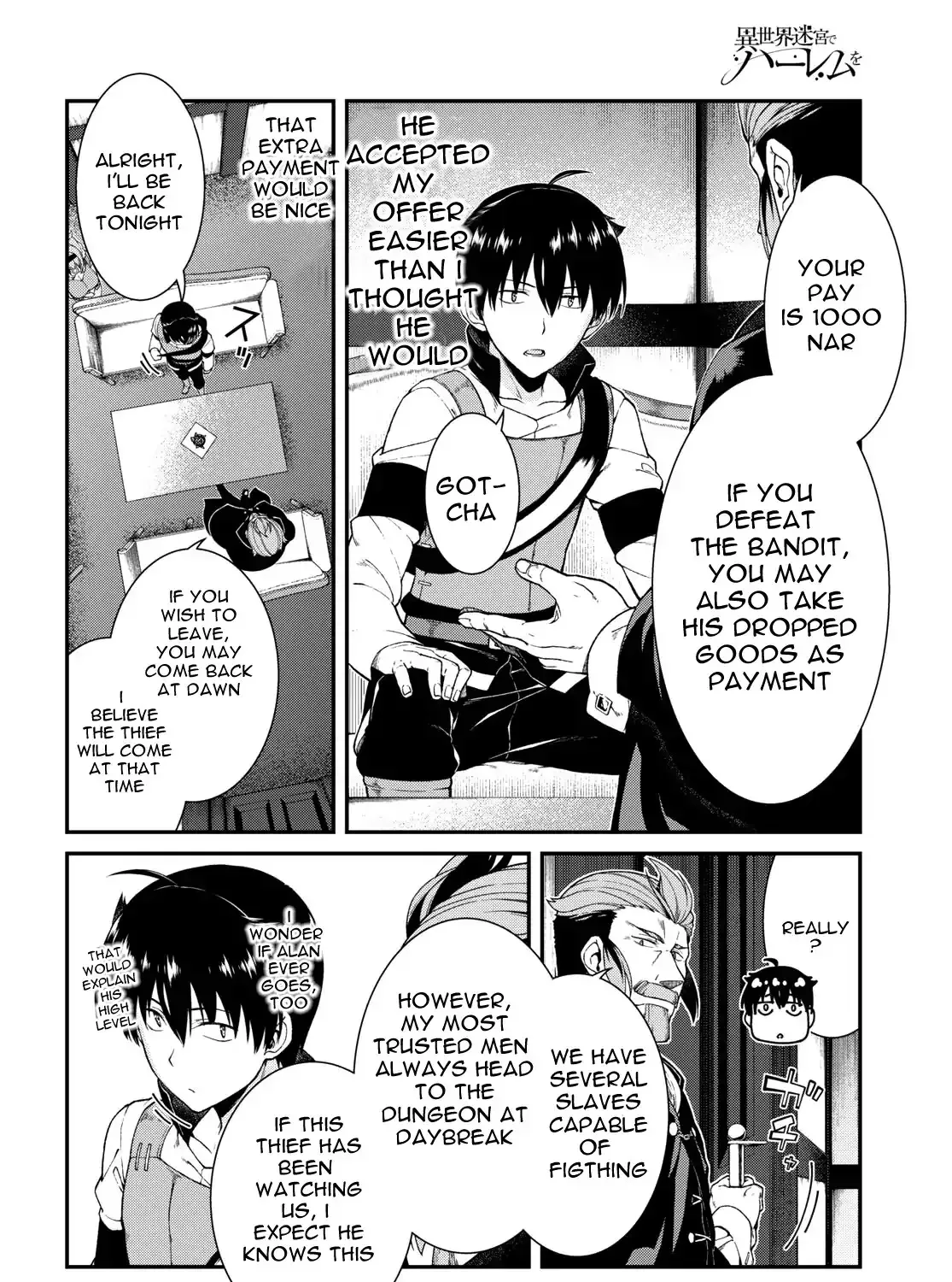 Isekai Meikyuu de Harem wo Chapter 20 page 7 - 