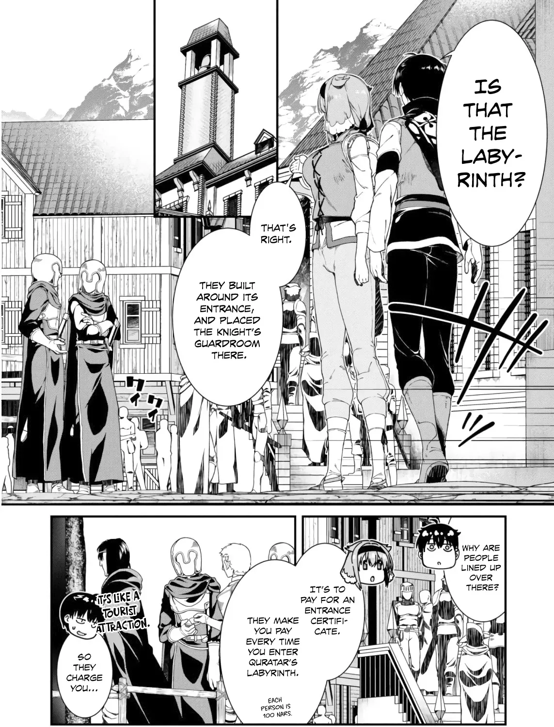 Isekai Meikyuu de Harem wo Chapter 23 page 55 - 