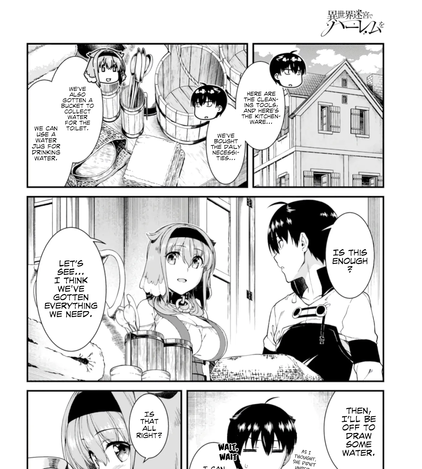 Isekai Meikyuu de Harem wo Chapter 26.5 page 25 - 