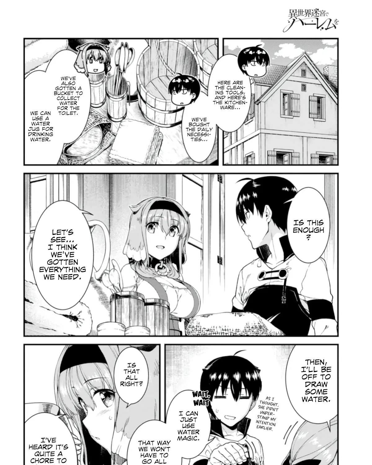 Isekai Meikyuu de Harem wo Chapter 26 page 27 - 