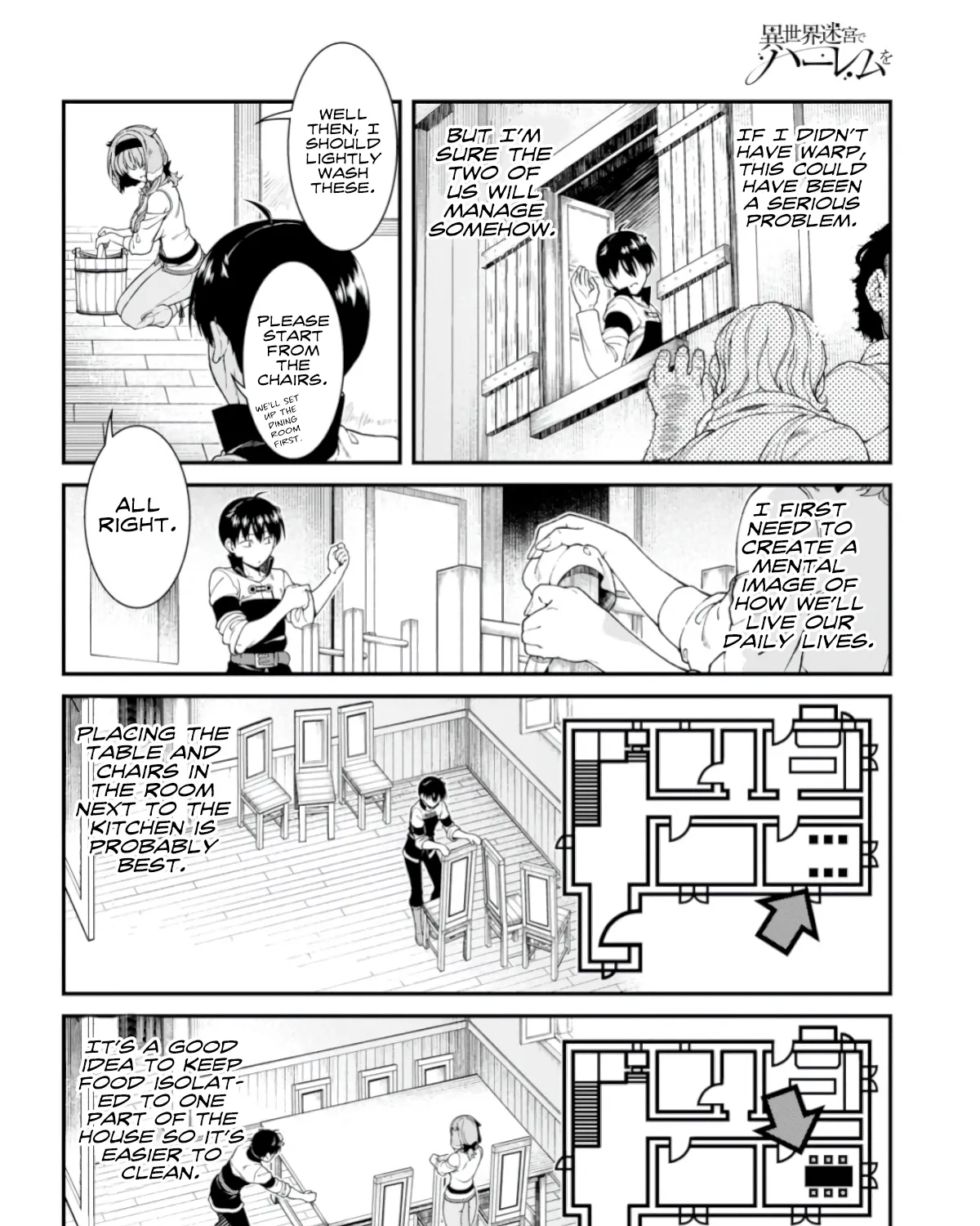 Isekai Meikyuu de Harem wo Chapter 26 page 47 - 