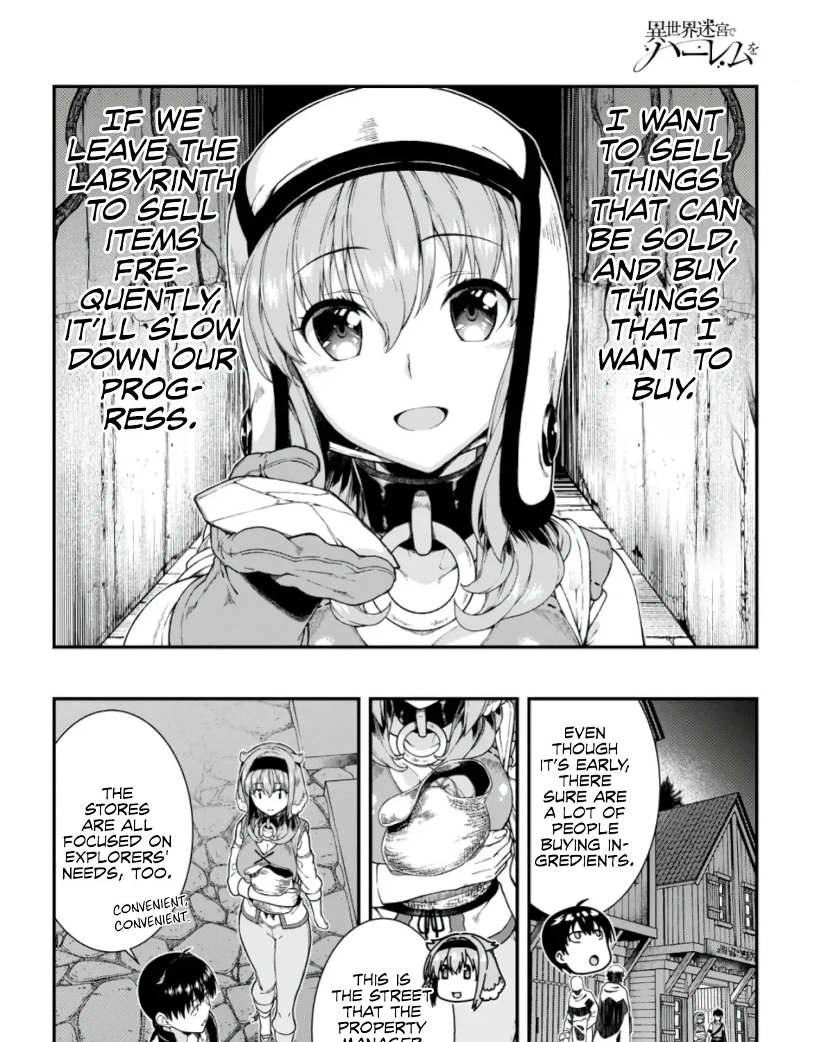 Isekai Meikyuu de Harem wo Chapter 27 page 37 - 