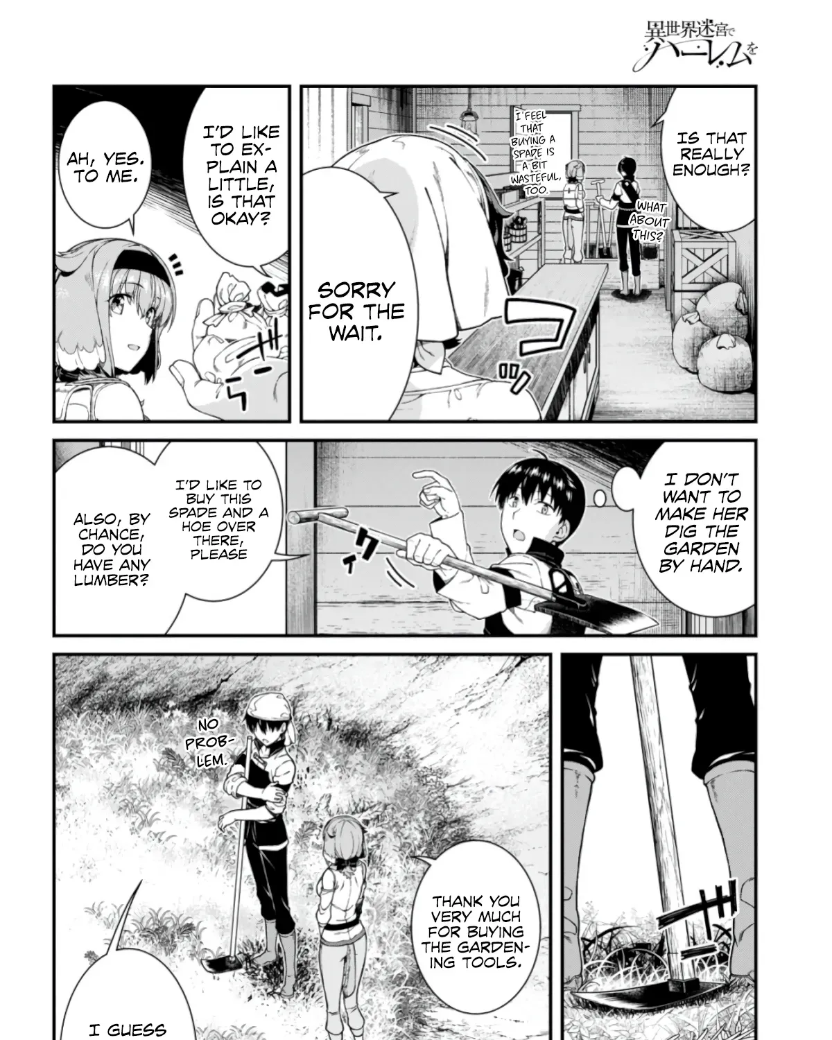 Isekai Meikyuu de Harem wo Chapter 27 page 57 - 