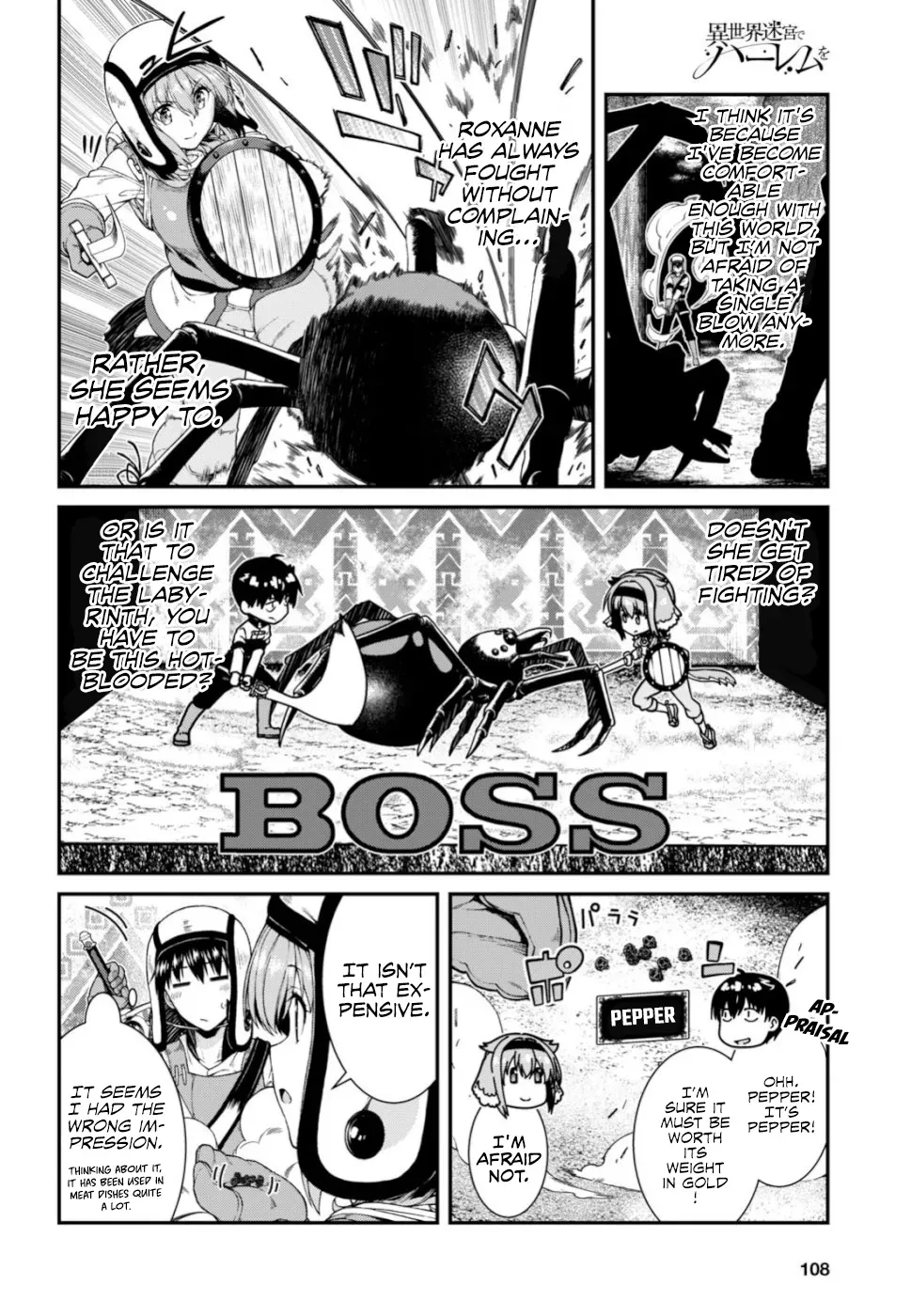 Isekai Meikyuu de Harem wo Chapter 28 page 23 - 
