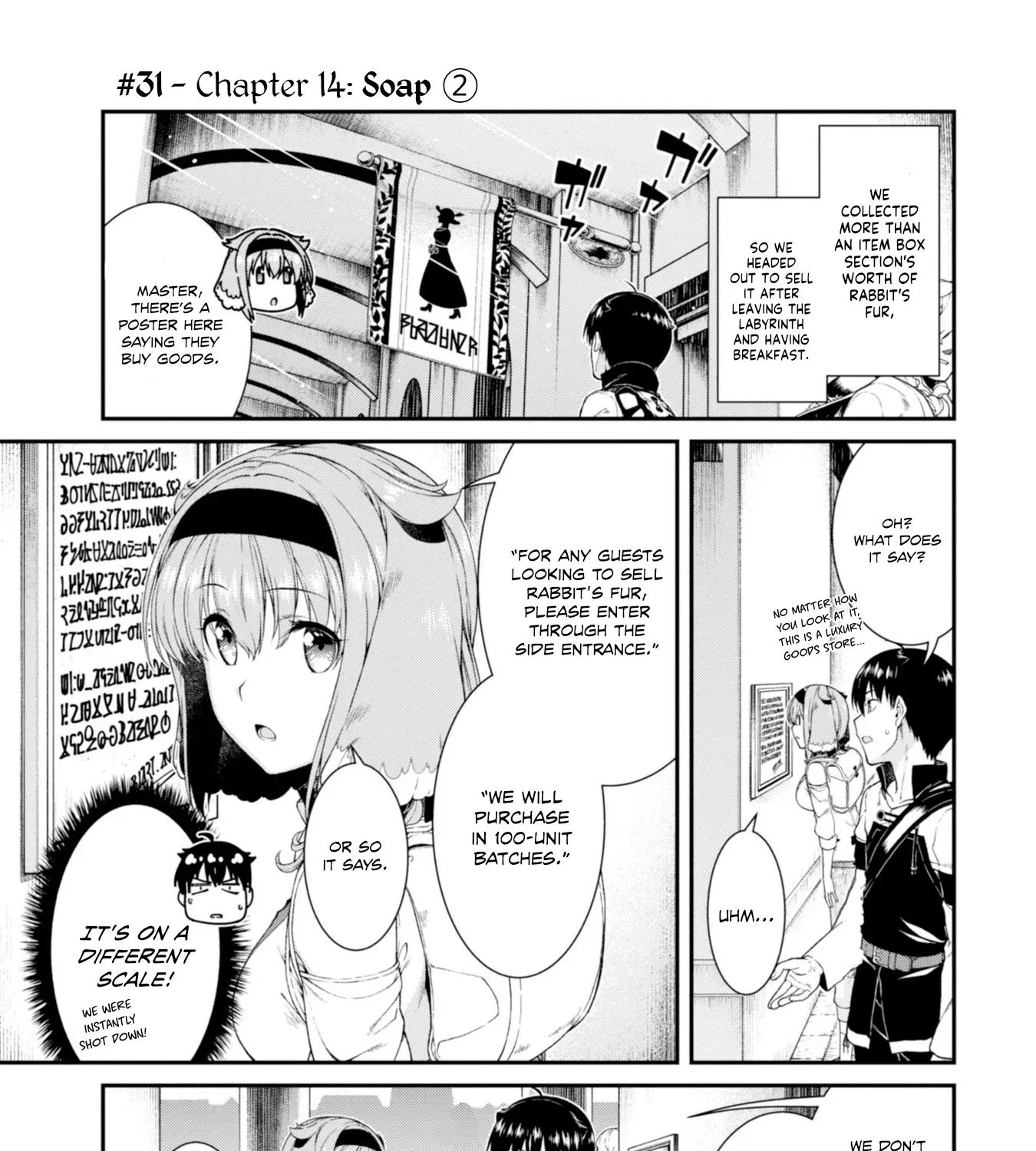 Isekai Meikyuu de Harem wo Chapter 31 page 3 - 