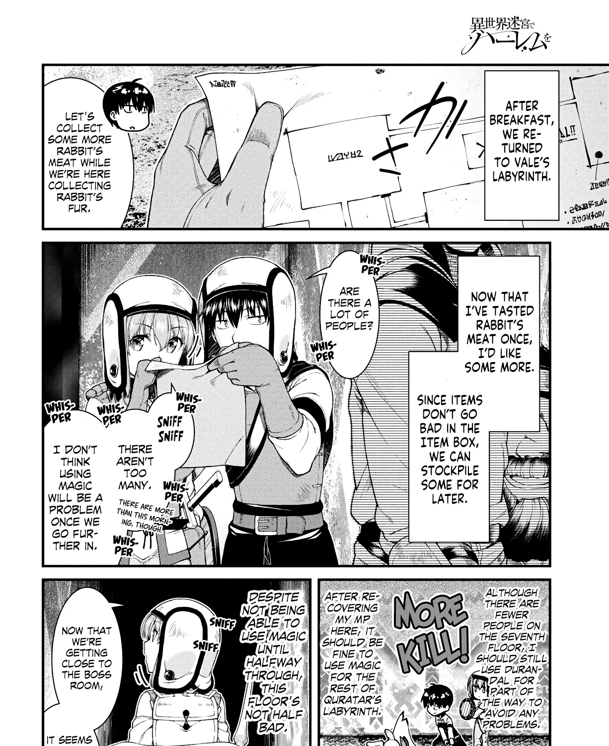 Isekai Meikyuu de Harem wo Chapter 34 page 33 - 
