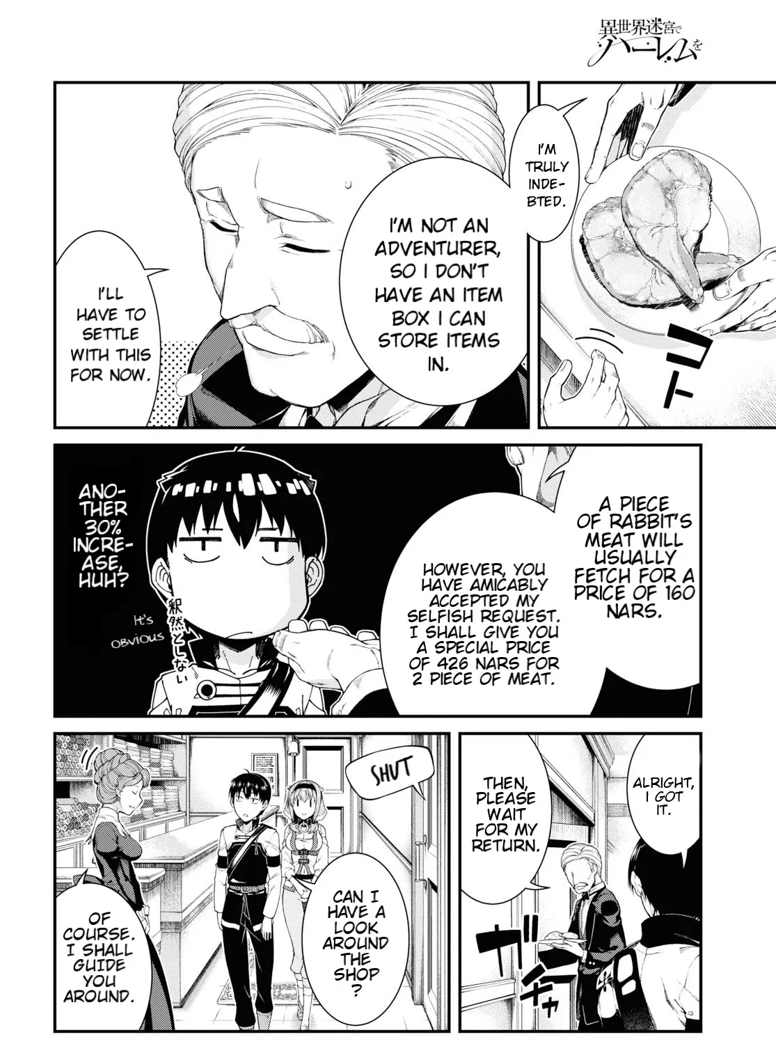 Isekai Meikyuu de Harem wo Chapter 35 page 31 - 