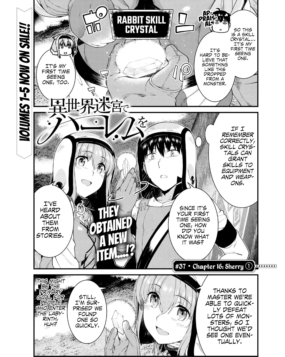 Isekai Meikyuu de Harem wo Chapter 37 page 3 - 
