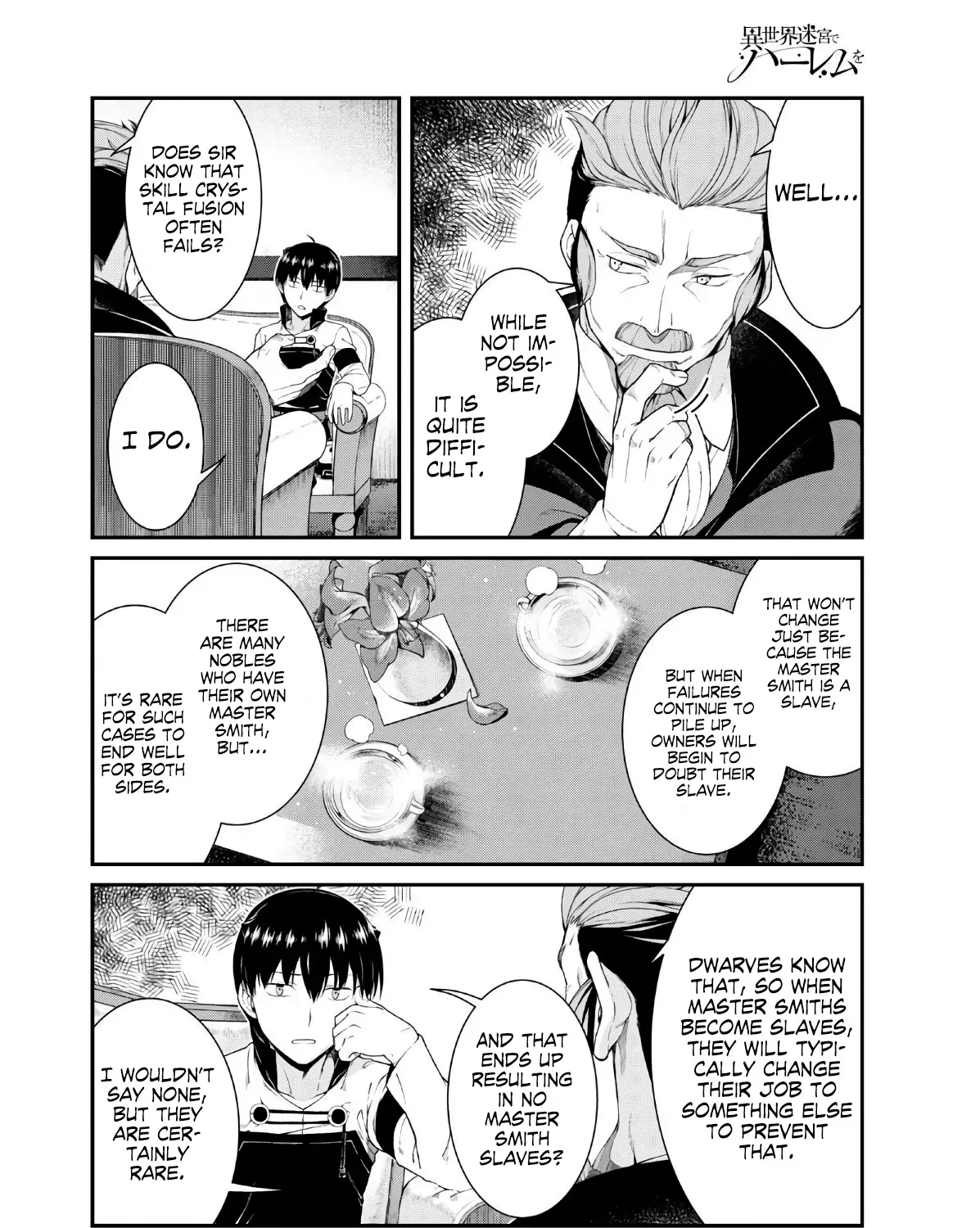 Isekai Meikyuu de Harem wo Chapter 37 page 37 - 