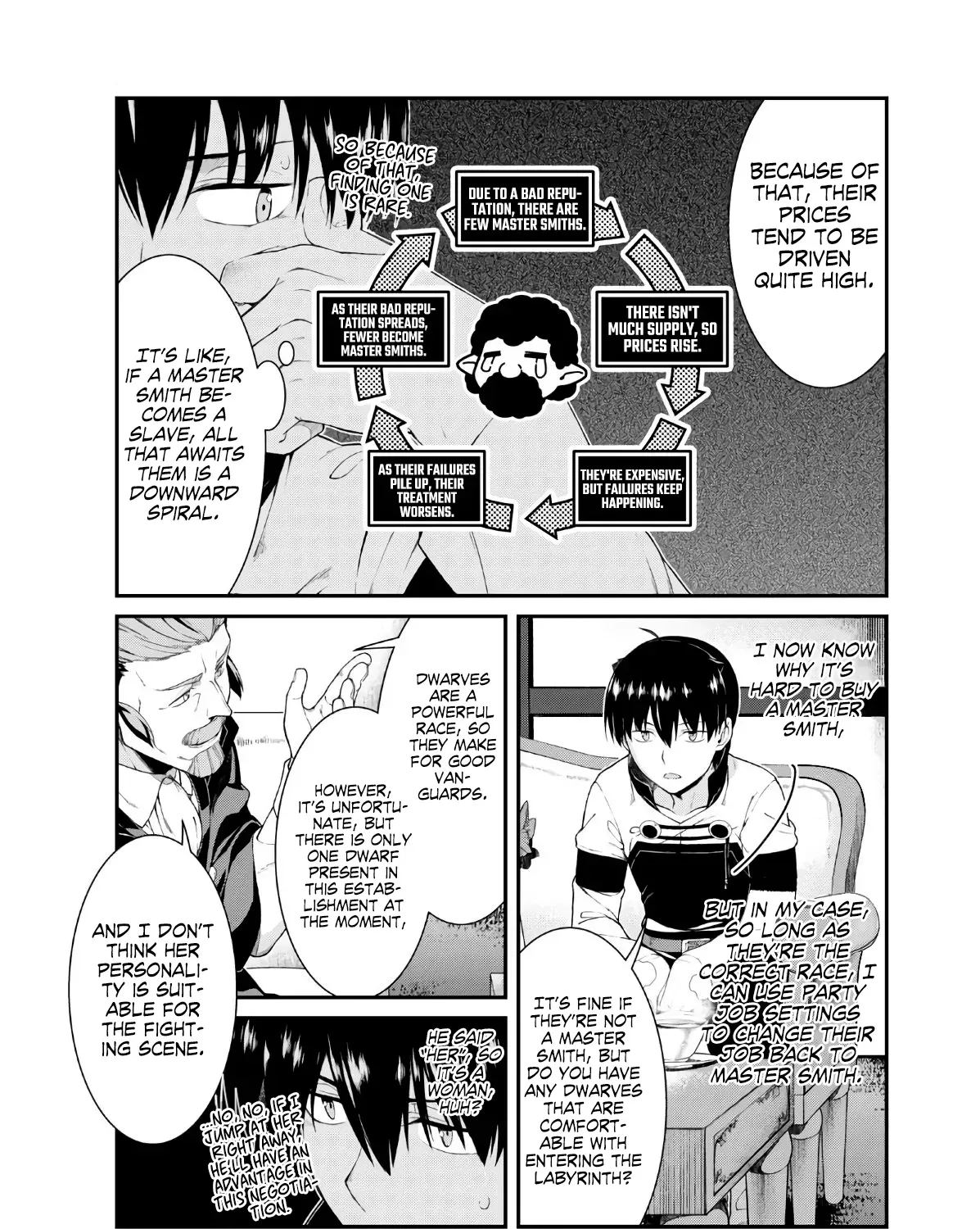 Isekai Meikyuu de Harem wo Chapter 37 page 39 - 