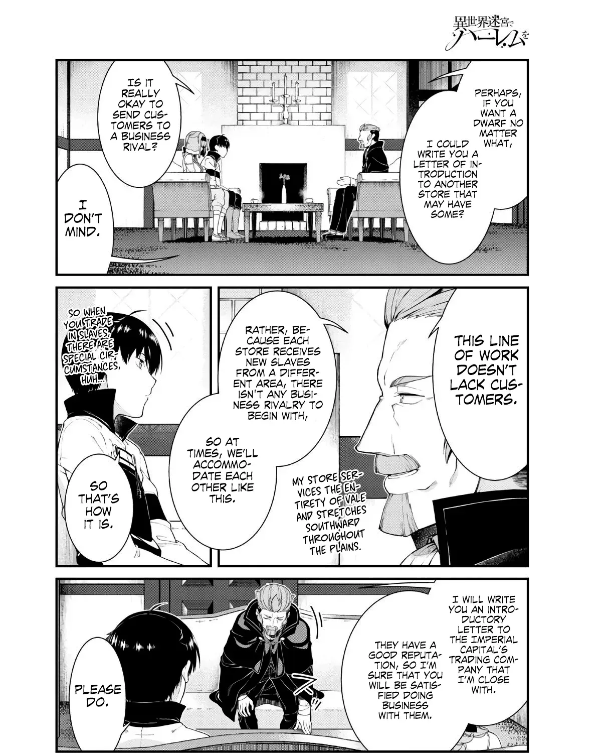 Isekai Meikyuu de Harem wo Chapter 37 page 41 - 