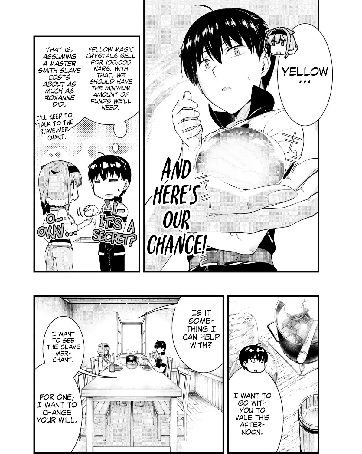 Isekai Meikyuu de Harem wo Chapter 37 page 9 - 