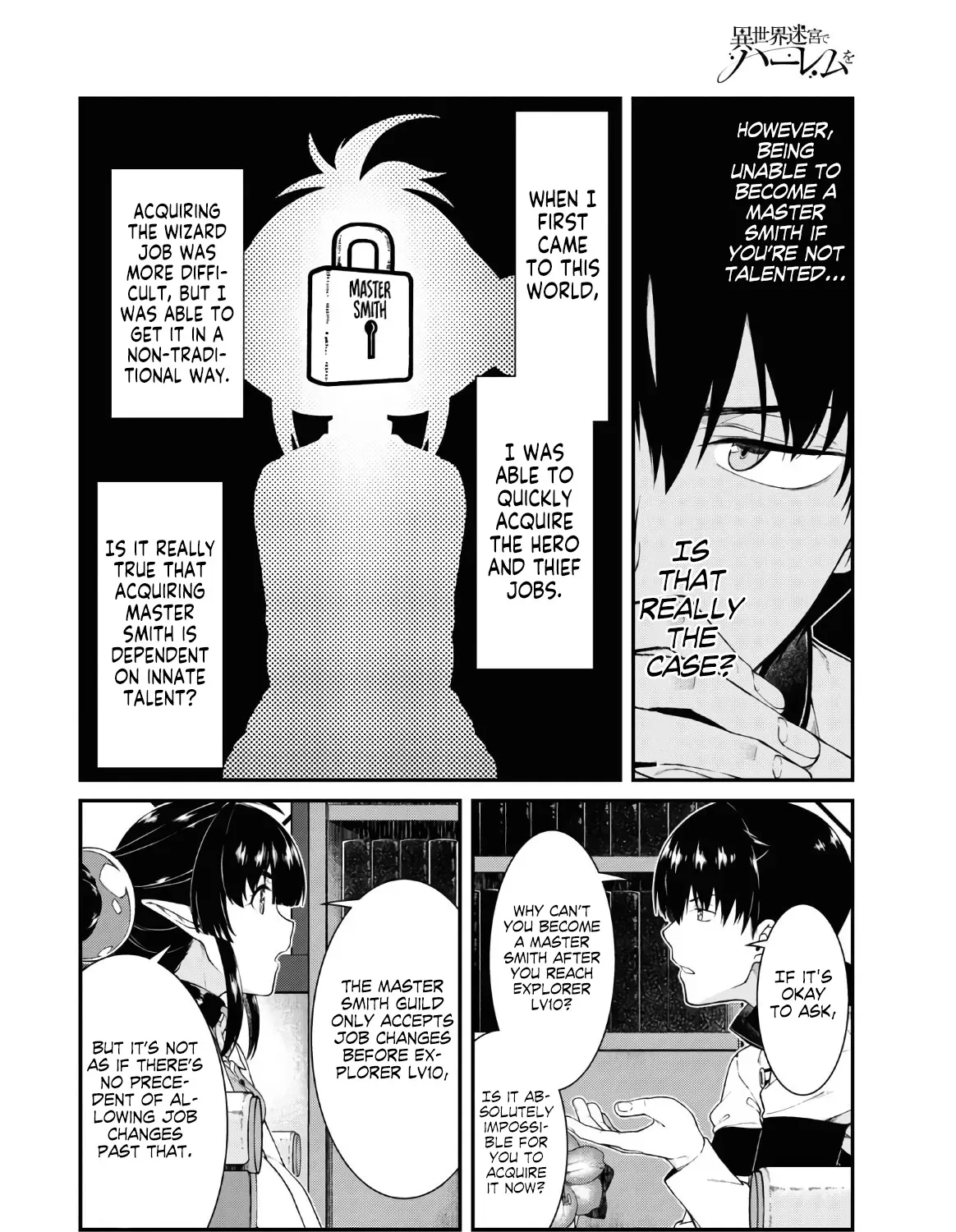 Isekai Meikyuu de Harem wo Chapter 38 page 15 - 