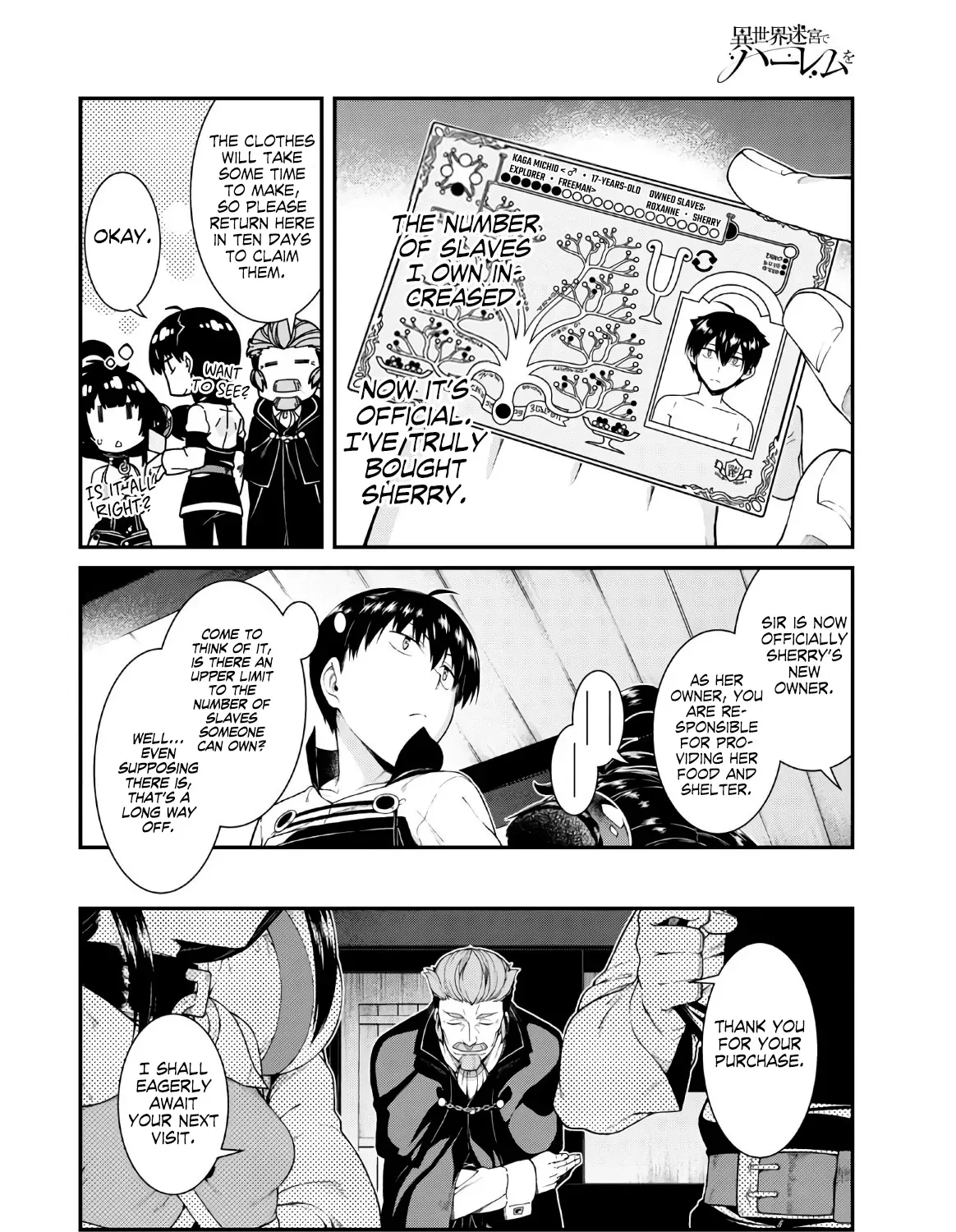 Isekai Meikyuu de Harem wo Chapter 38 page 47 - 