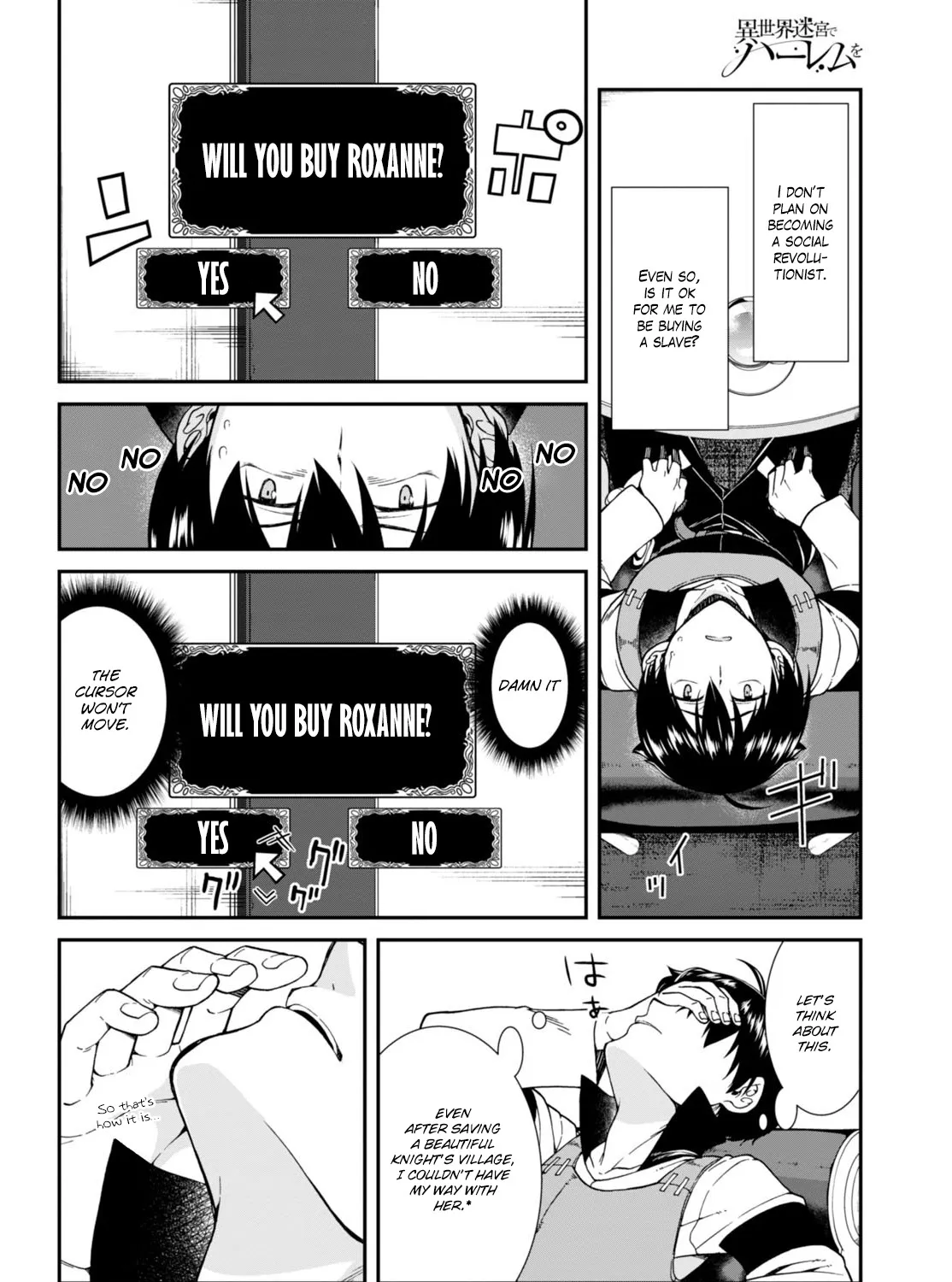 Isekai Meikyuu de Harem wo Chapter 4 page 36 - 