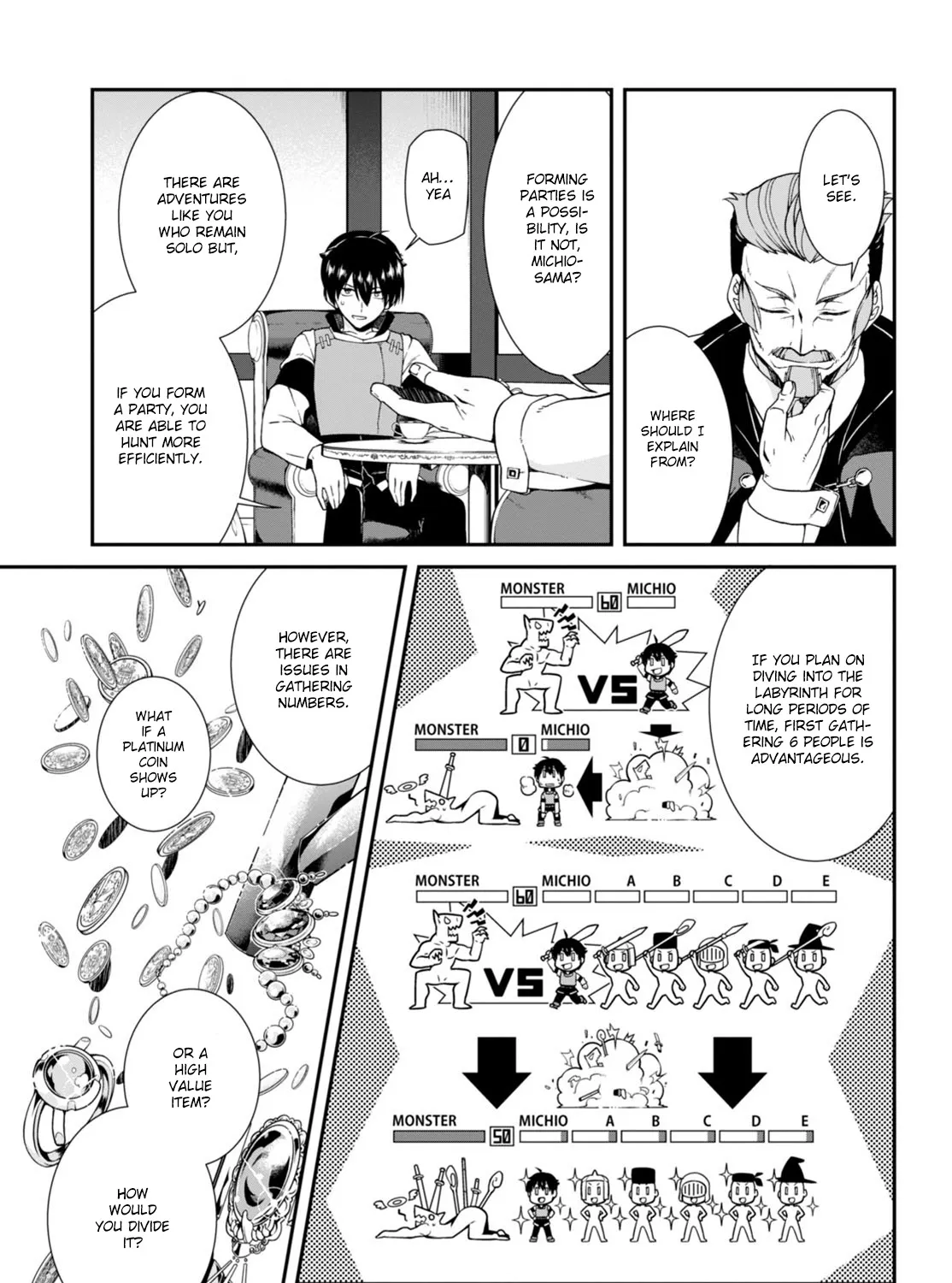 Isekai Meikyuu de Harem wo Chapter 4 page 6 - 
