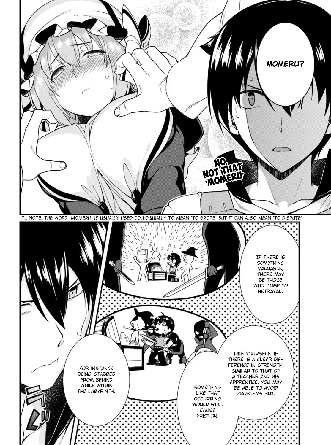 Isekai Meikyuu de Harem wo Chapter 4 page 8 - 