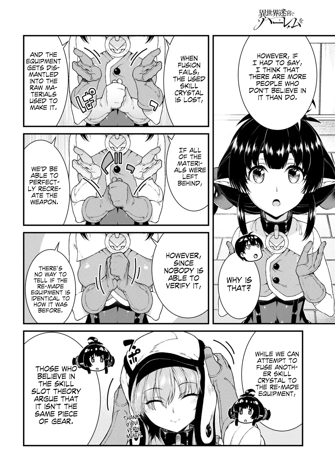 Isekai Meikyuu de Harem wo Chapter 40 page 15 - 