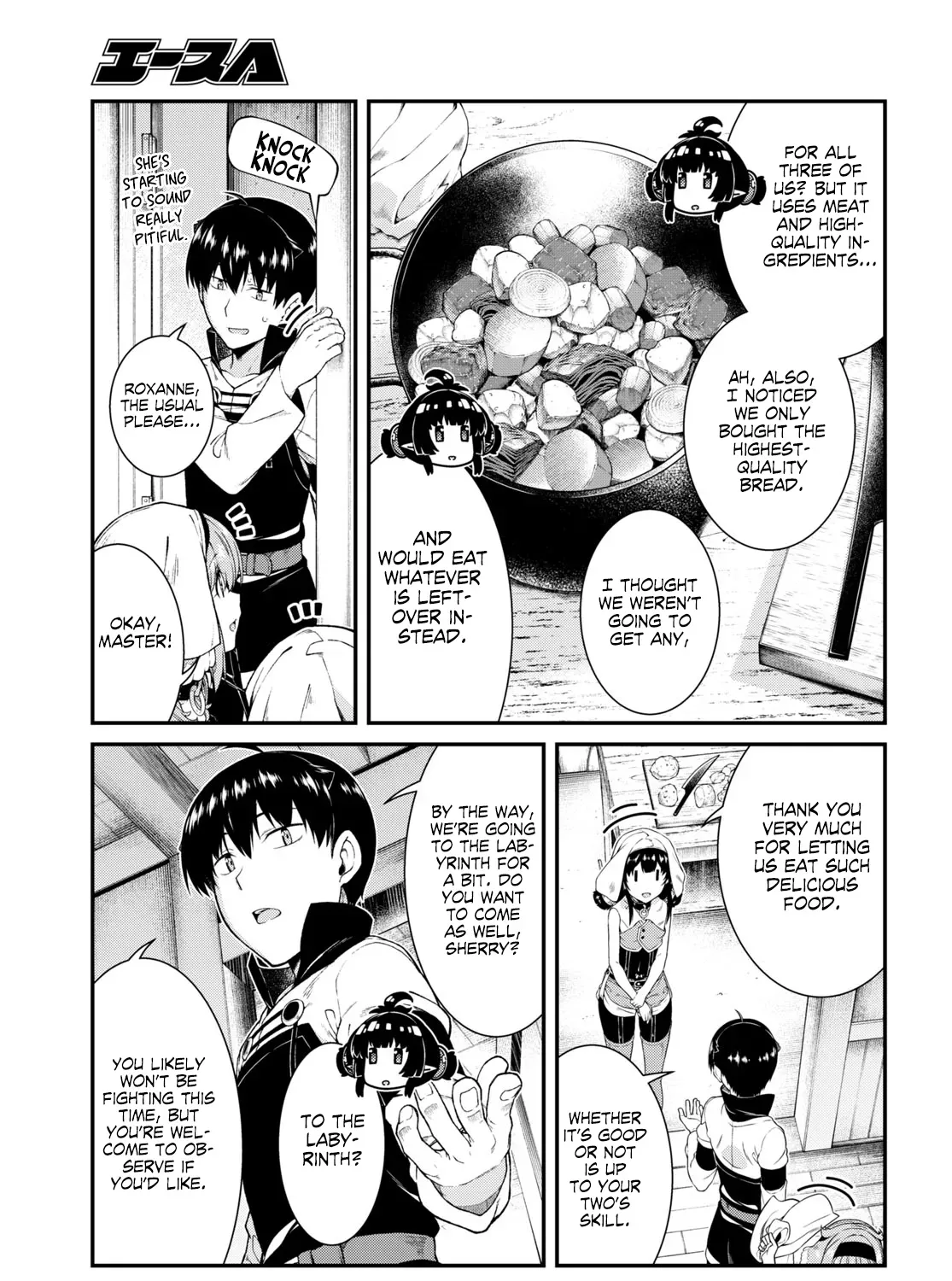 Isekai Meikyuu de Harem wo Chapter 40 page 9 - 