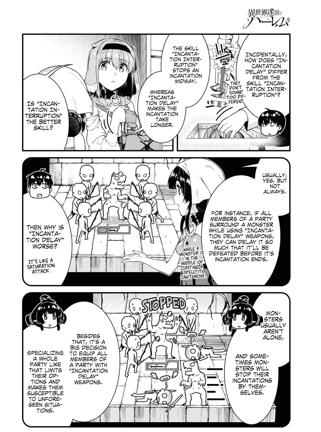 Isekai Meikyuu de Harem wo Chapter 41 page 17 - 