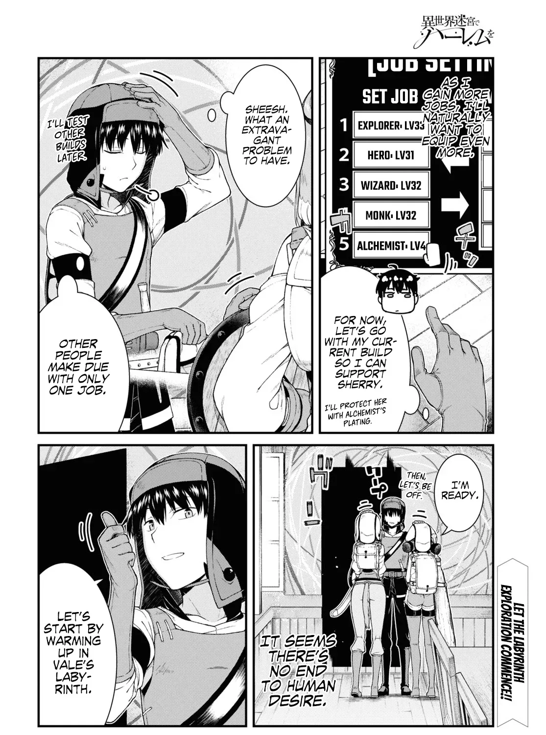 Isekai Meikyuu de Harem wo Chapter 44 page 43 - 