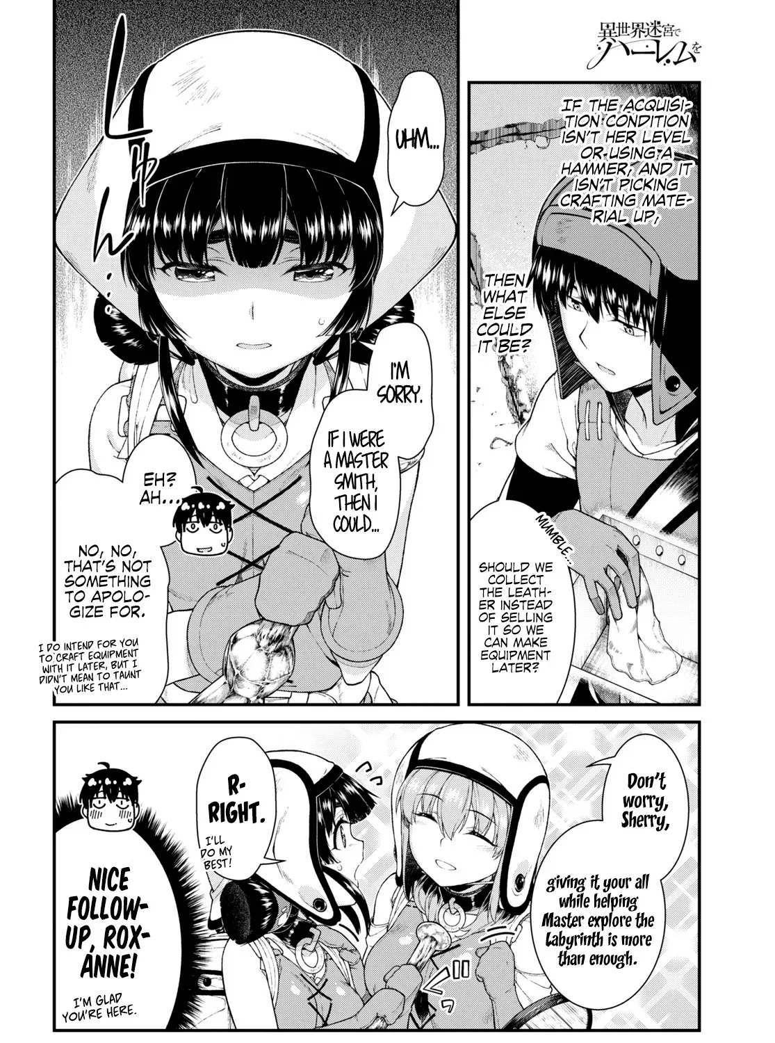 Isekai Meikyuu de Harem wo Chapter 45 page 19 - 