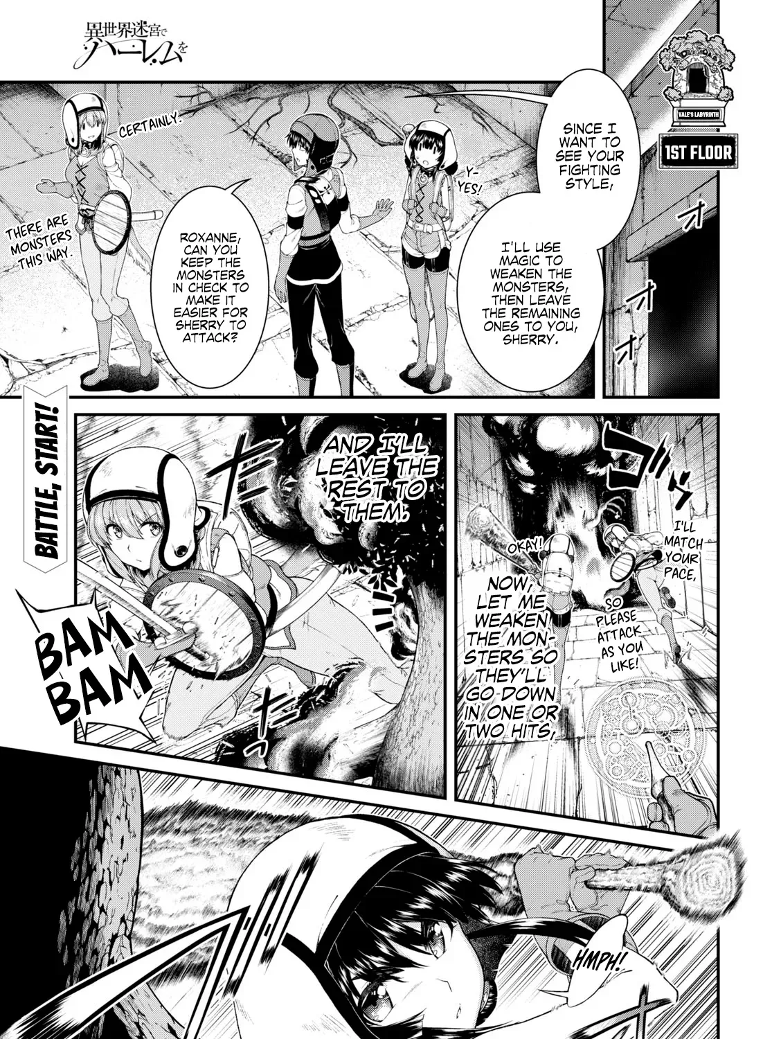Isekai Meikyuu de Harem wo Chapter 45 page 3 - 