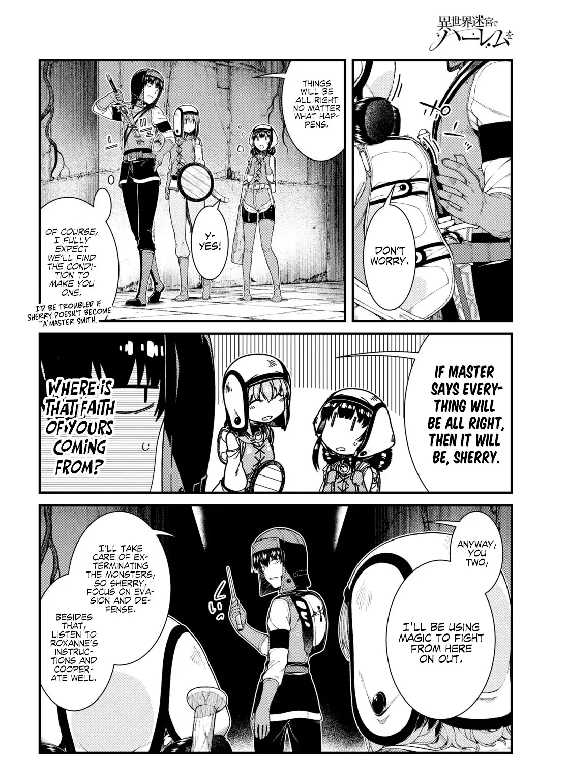 Isekai Meikyuu de Harem wo Chapter 45 page 27 - 