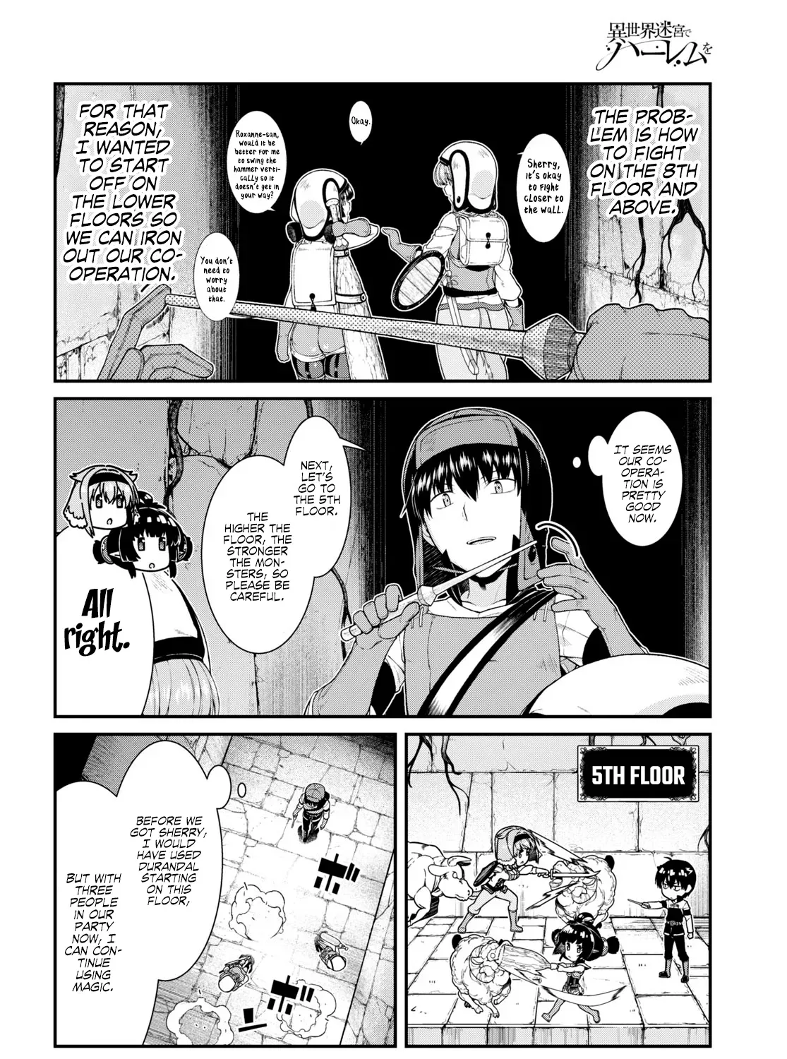 Isekai Meikyuu de Harem wo Chapter 45 page 31 - 
