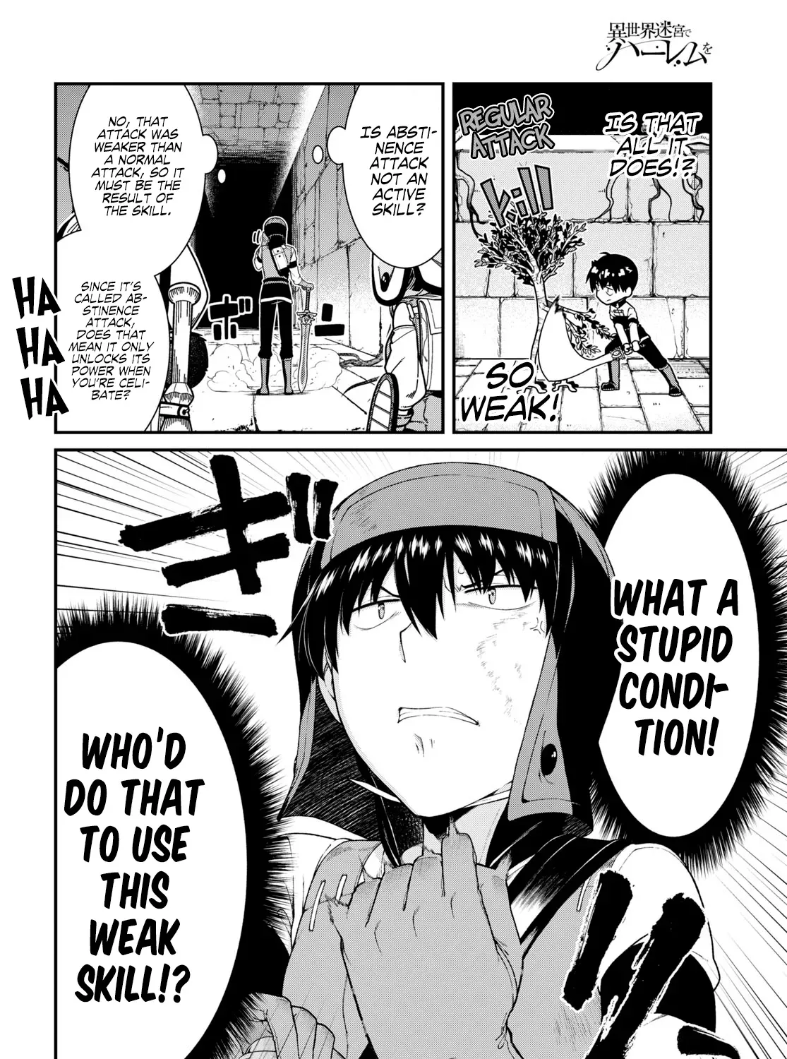 Isekai Meikyuu de Harem wo Chapter 46 page 13 - 