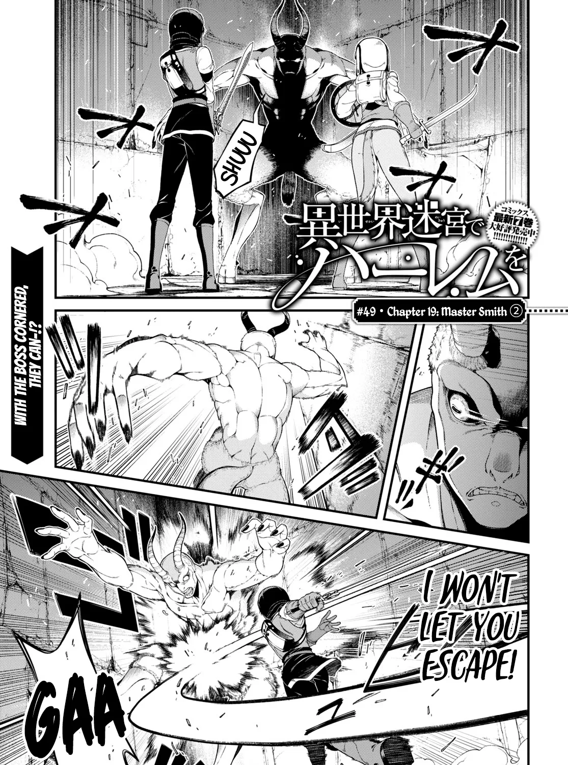 Isekai Meikyuu de Harem wo Chapter 49 page 3 - 