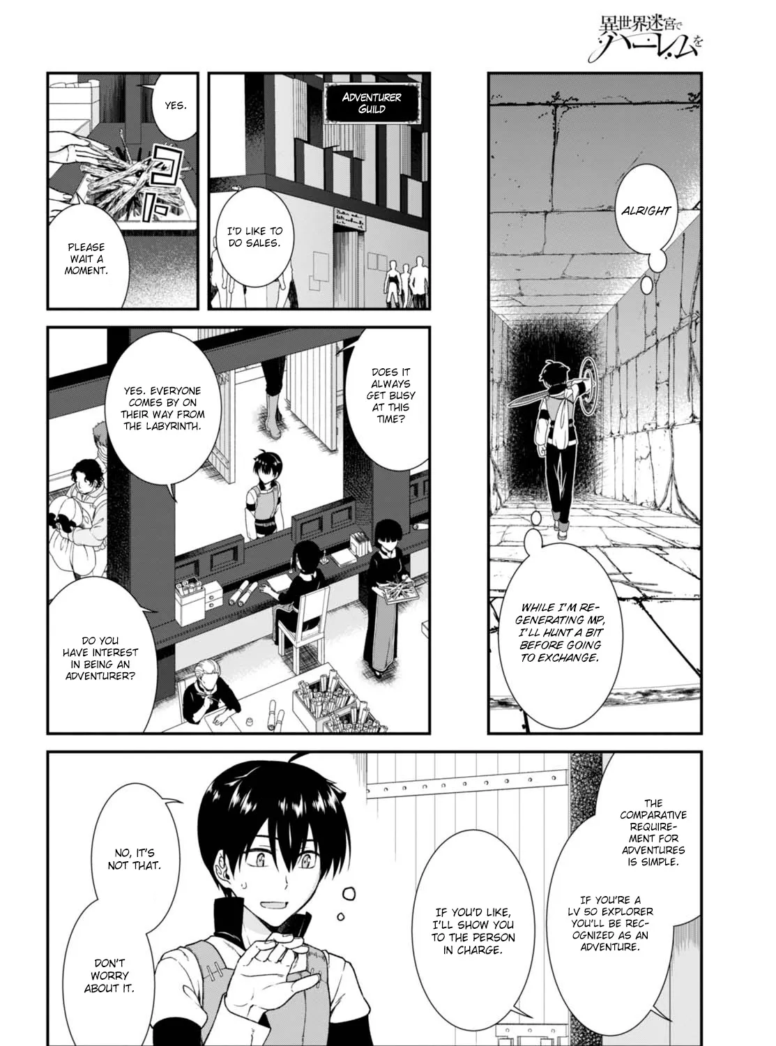 Isekai Meikyuu de Harem wo Chapter 5 page 28 - 