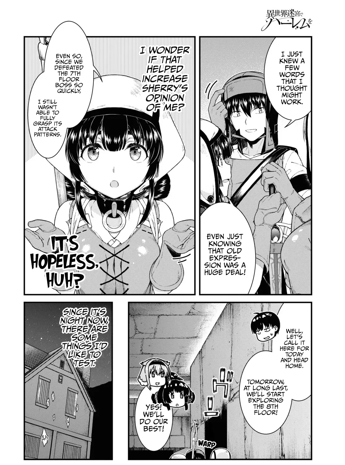 Isekai Meikyuu de Harem wo Chapter 50 page 19 - 