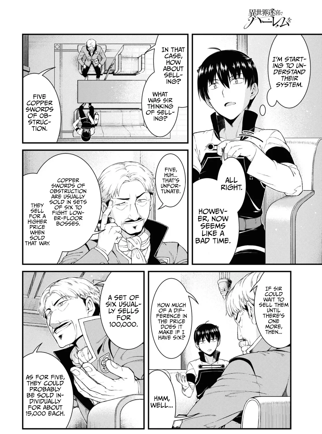 Isekai Meikyuu de Harem wo Chapter 52 page 21 - 