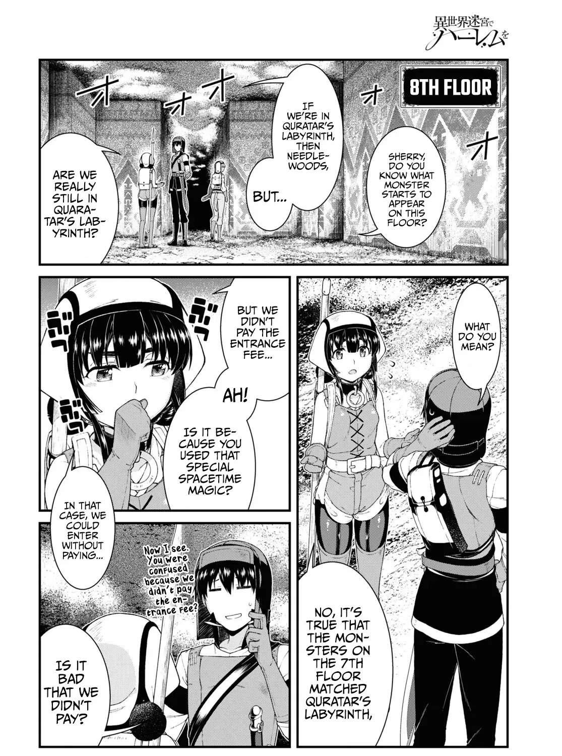 Isekai Meikyuu de Harem wo Chapter 55 page 33 - 