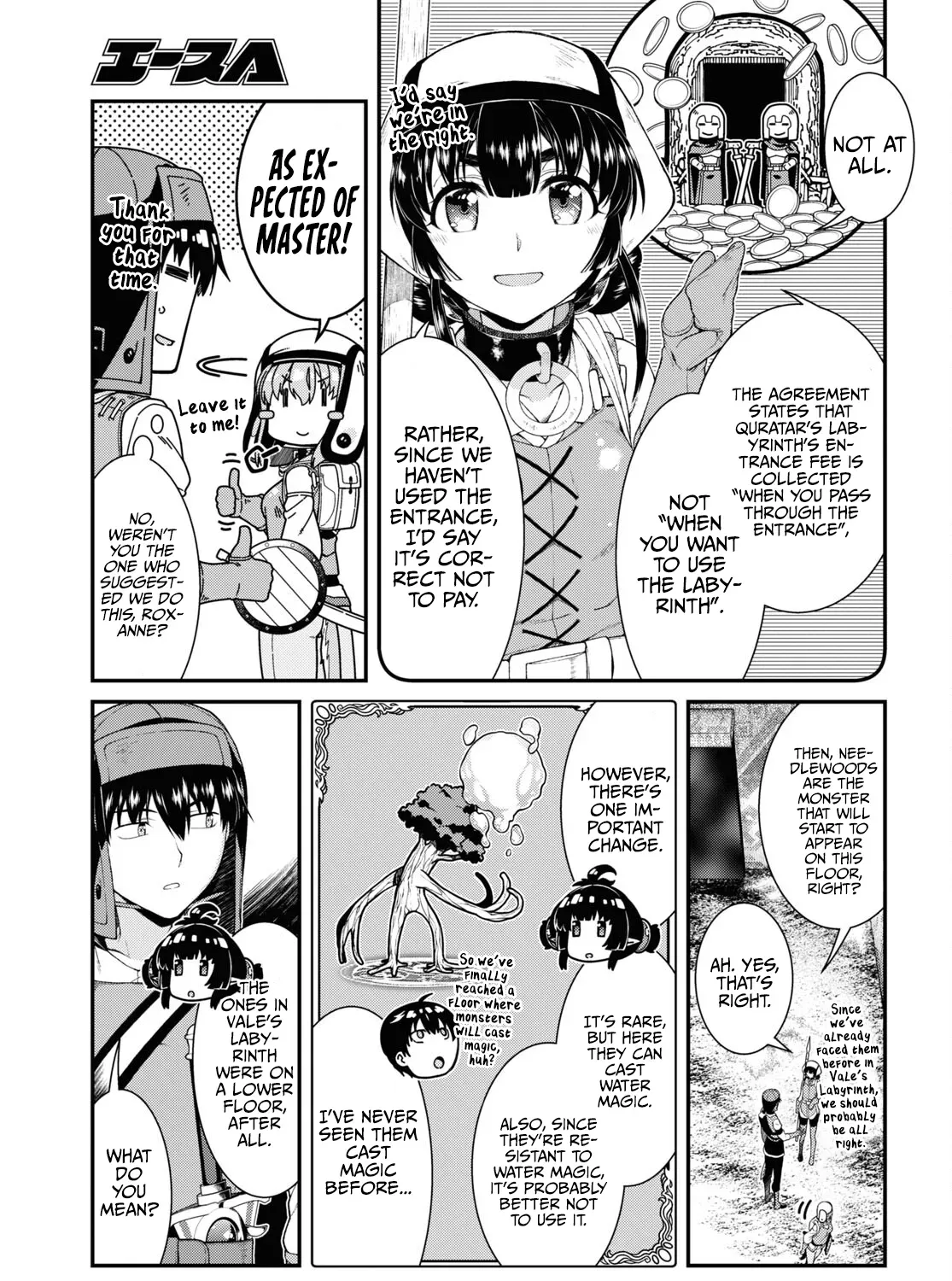 Isekai Meikyuu de Harem wo Chapter 55 page 35 - 