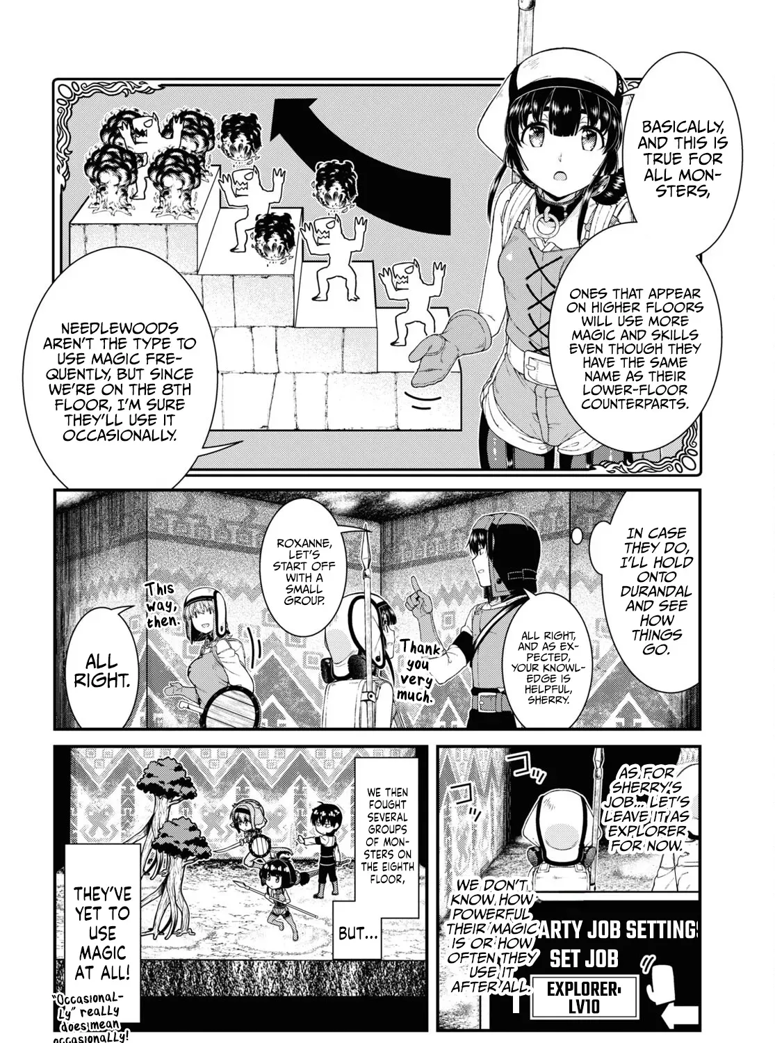 Isekai Meikyuu de Harem wo Chapter 55 page 37 - 