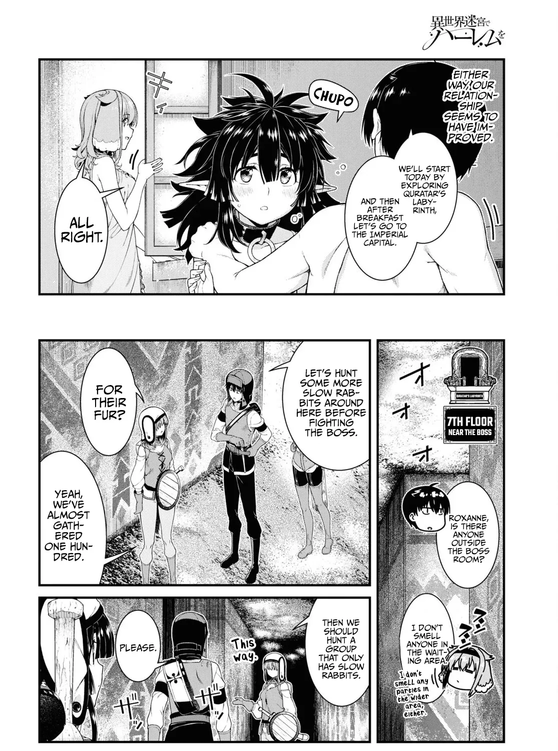 Isekai Meikyuu de Harem wo Chapter 55 page 9 - 